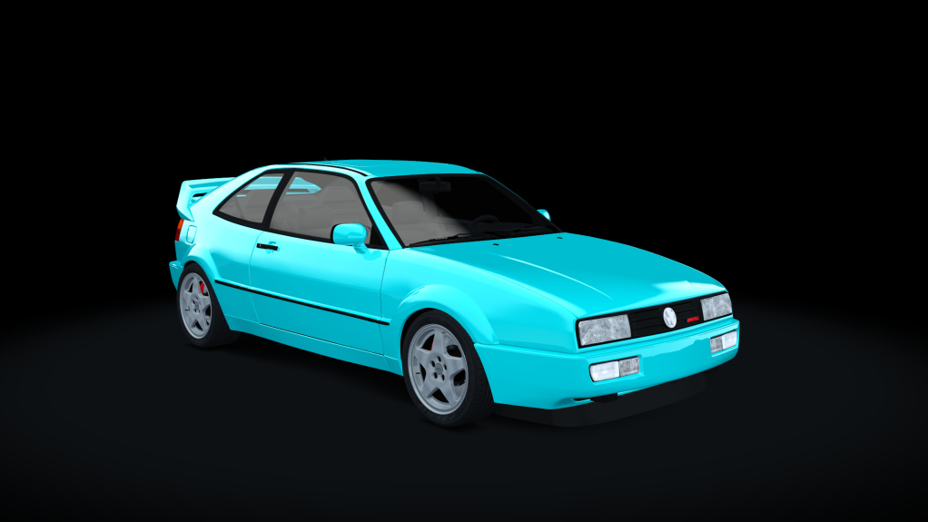 Volkswagen Corrado VR6, skin Lblue