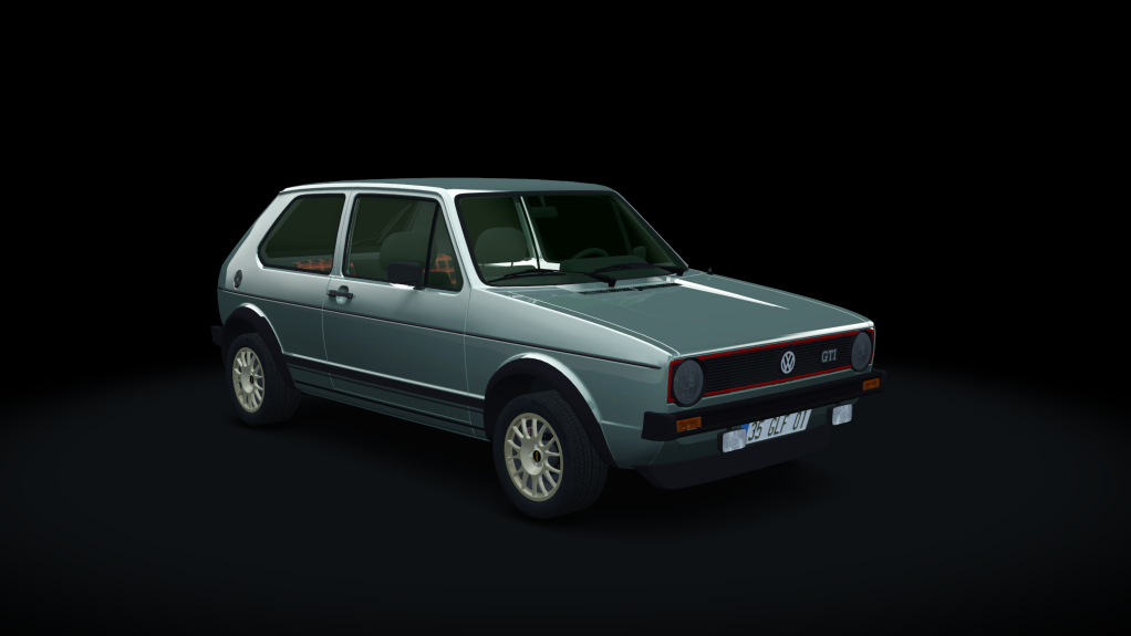 VOLKSWAGEN GOLF GTI MK1, skin Inari_Silver