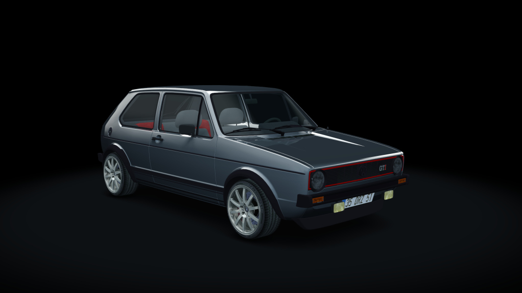 VOLKSWAGEN GOLF GTI MK1 1.8T, skin dolphin_gray