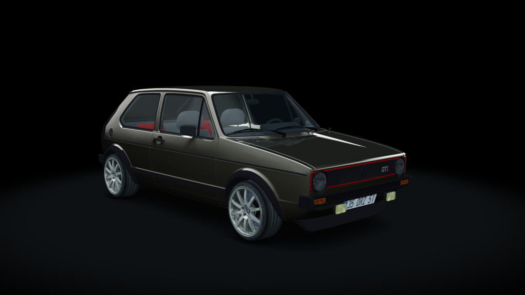 VOLKSWAGEN GOLF GTI MK1 1.8T, skin sable_brown