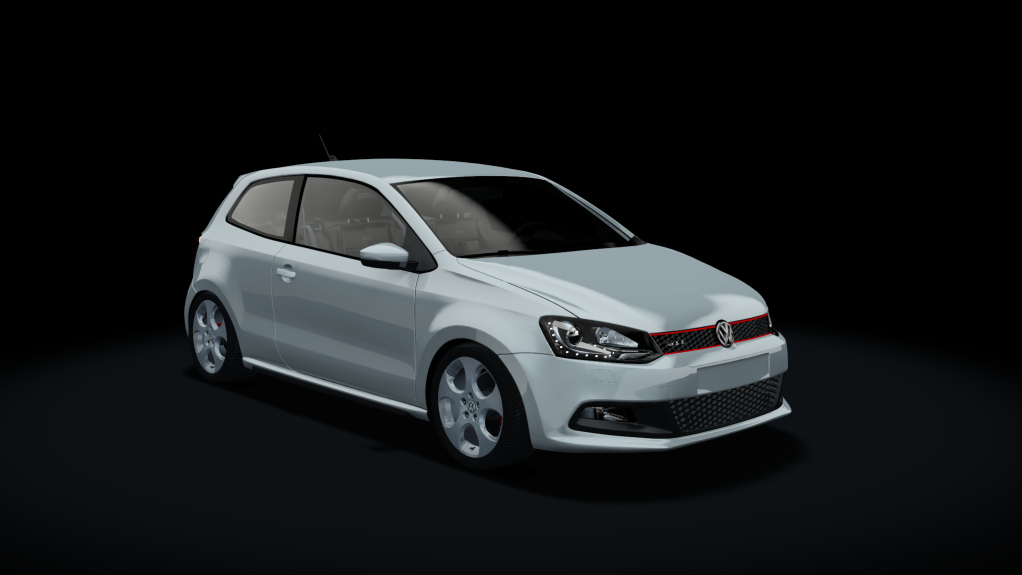 Volkswagen Polo GTI, skin Candy White