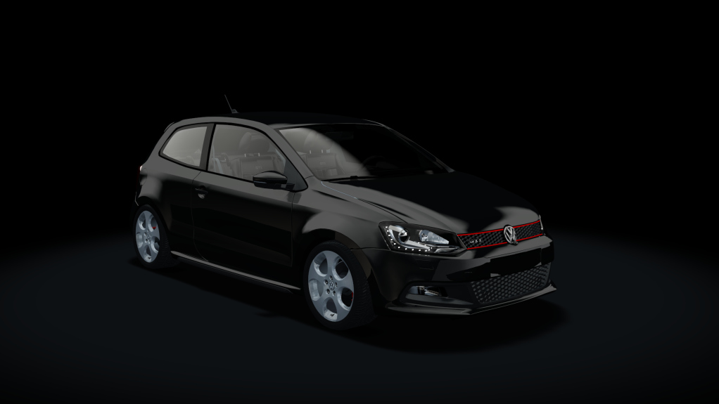 Volkswagen Polo GTI, skin Deep Black