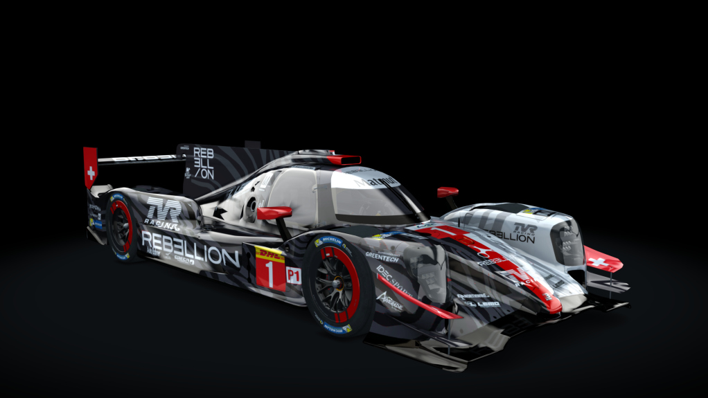 Rebellion R13 High Downforce Kit, skin Alpine