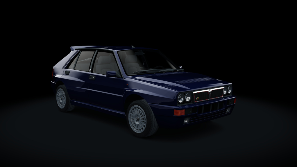 Lancia Delta HF Integrale Evoluzione S1, skin Blu Lord