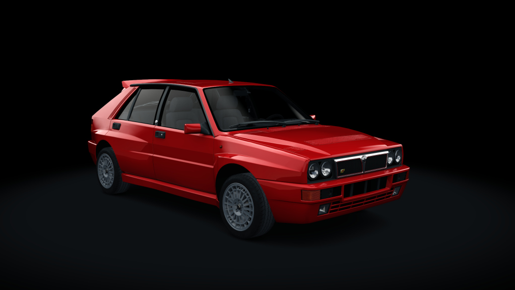 Lancia Delta HF Integrale Evoluzione S1, skin Rosso Monza