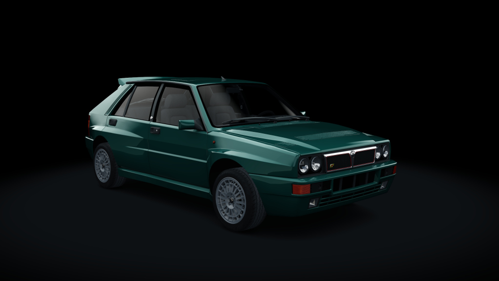 Lancia Delta HF Integrale Evoluzione S1, skin Verde Derby