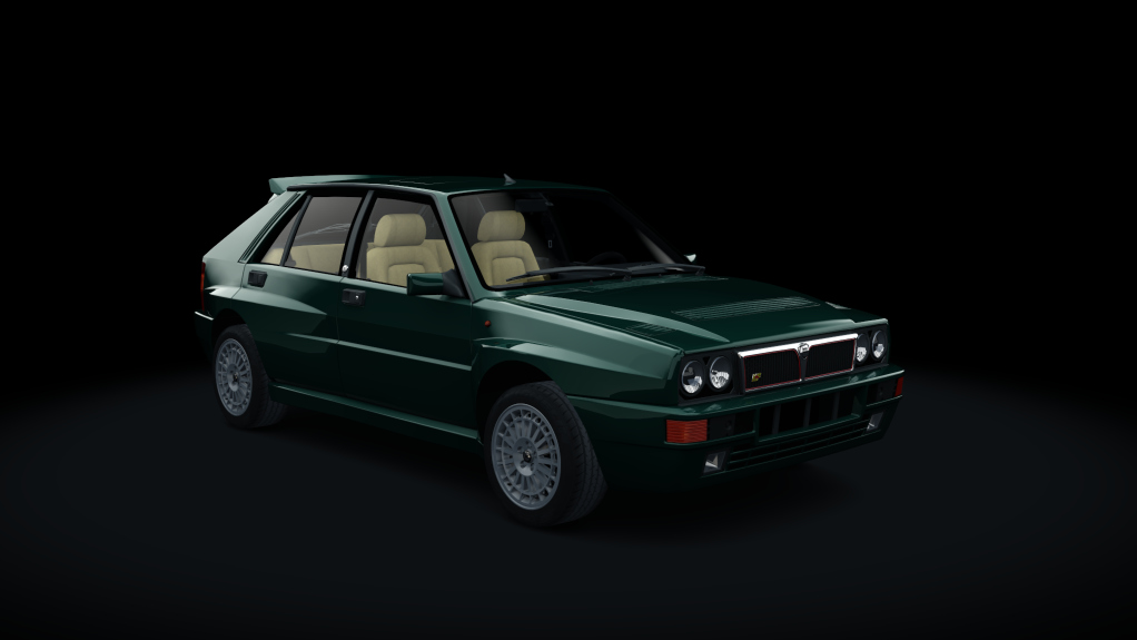 Lancia Delta HF Integrale Evoluzione S1, skin Verde York