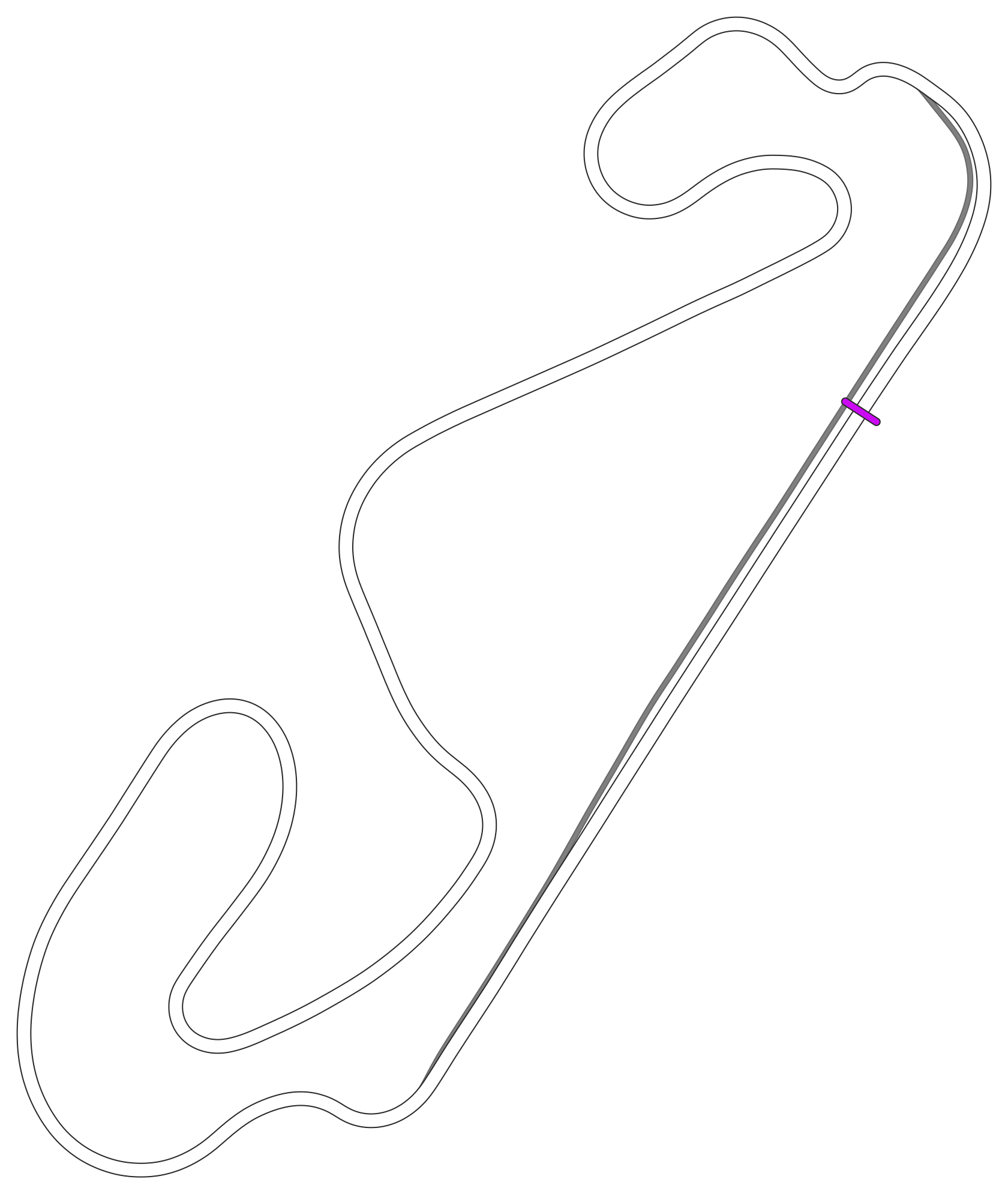 SRV Barcelona 2022 - Layout GP (3xDRS)