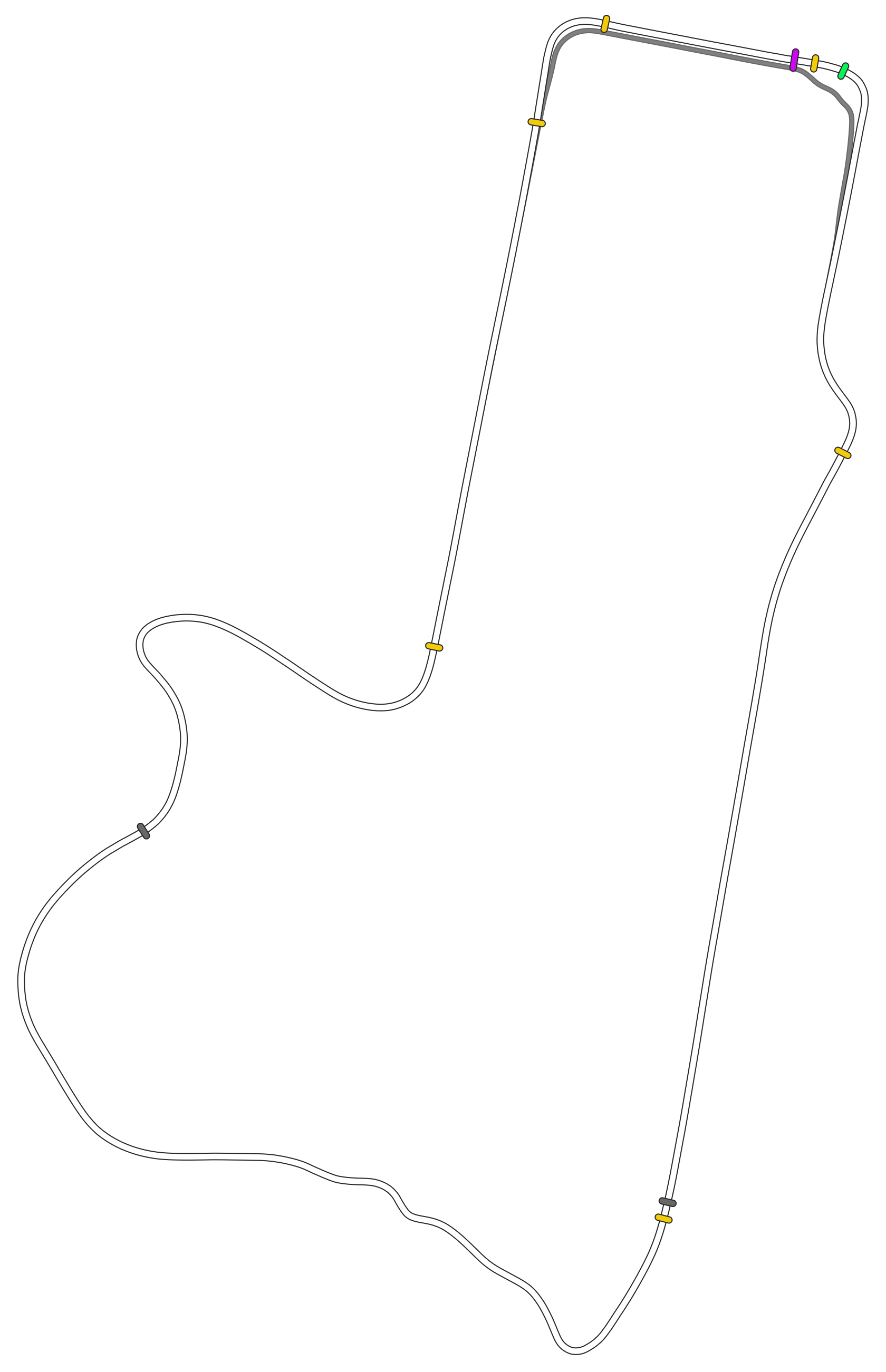 SRV Bathurst - Layout GP (3xDRS)