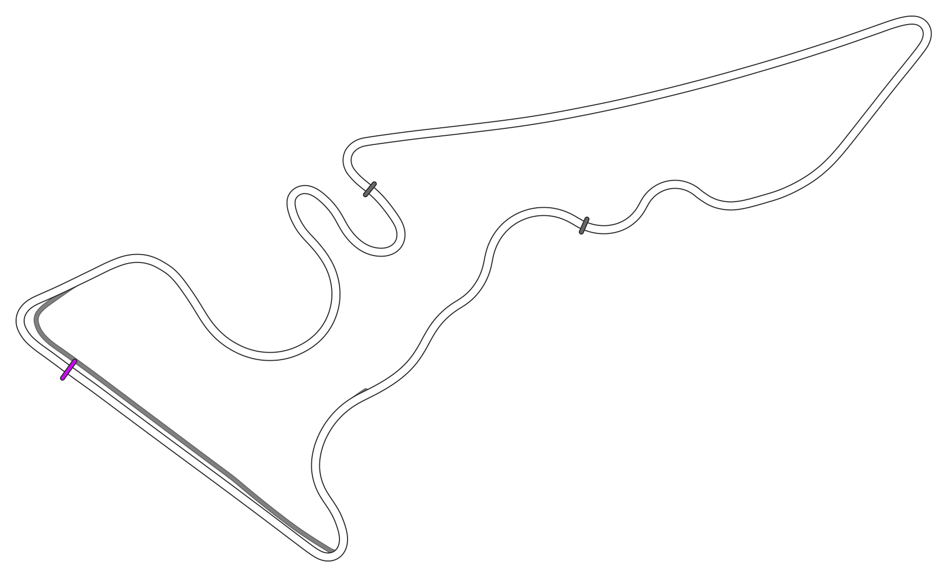 SRV Circuit of The Americas 2021 Layout GP
