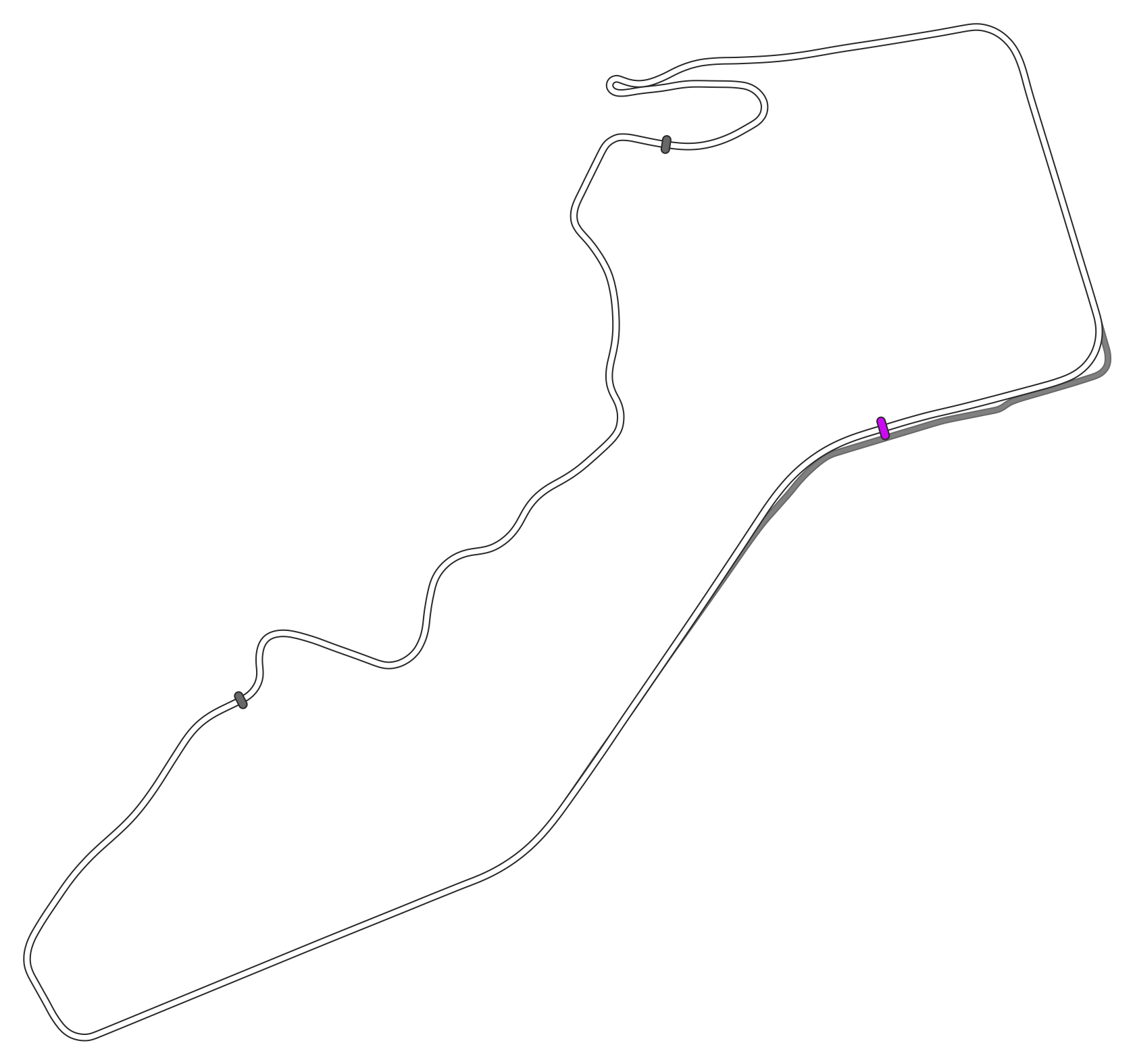 SRV Macau Guia Circuit - Layout GP