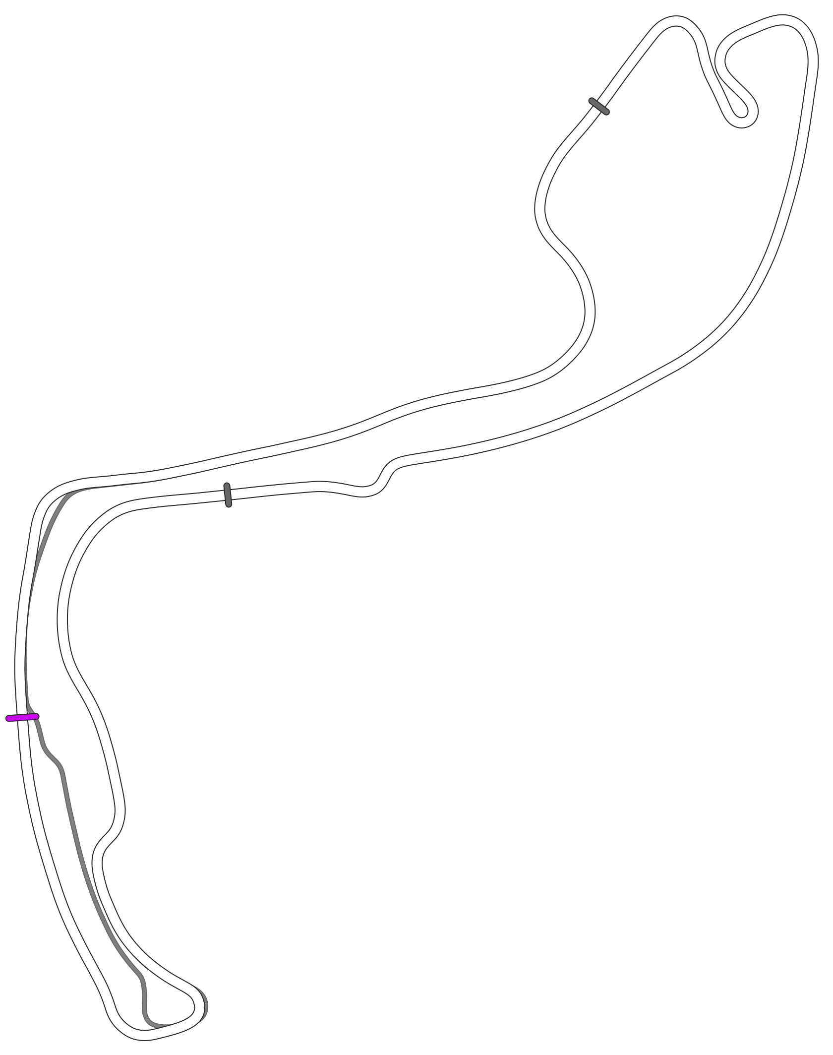 SRV Monaco 2024 - Layout GP