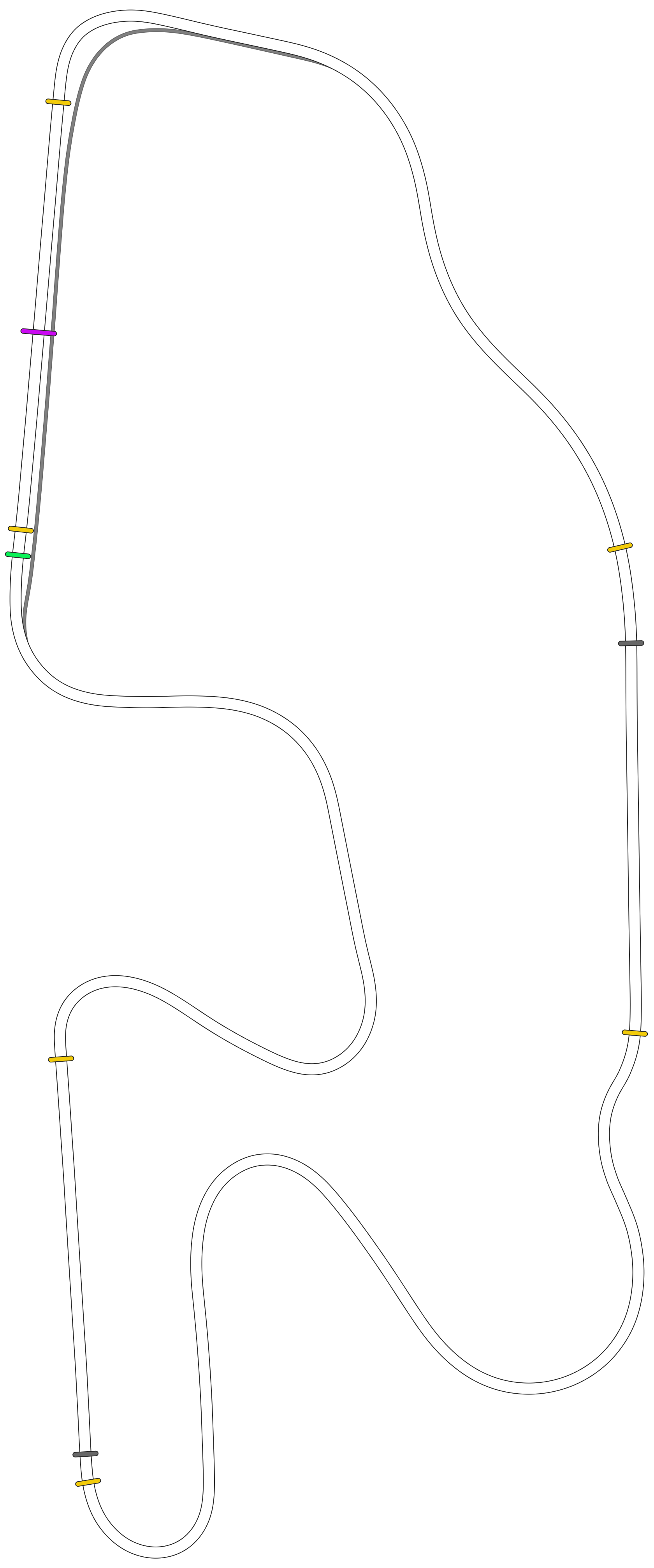 SRV Watkins Glen - Layout Boot (3xDRS)