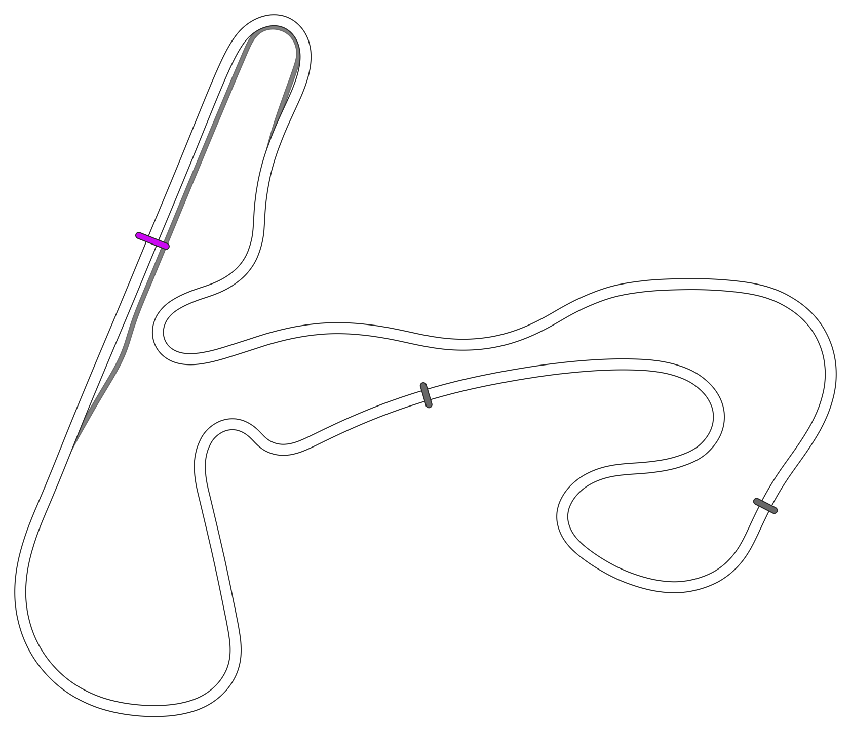 SRV Zandvoort 2023 - Layout GP