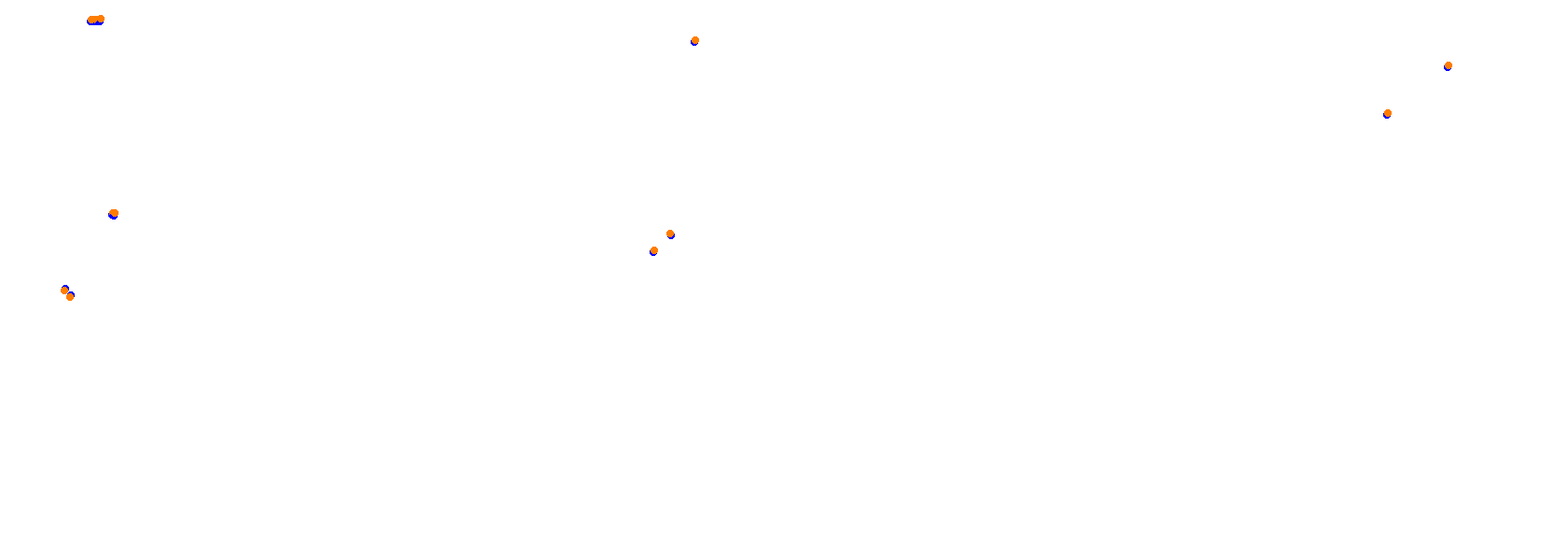 SRV Fuji Speedway Layout GP Short collisions