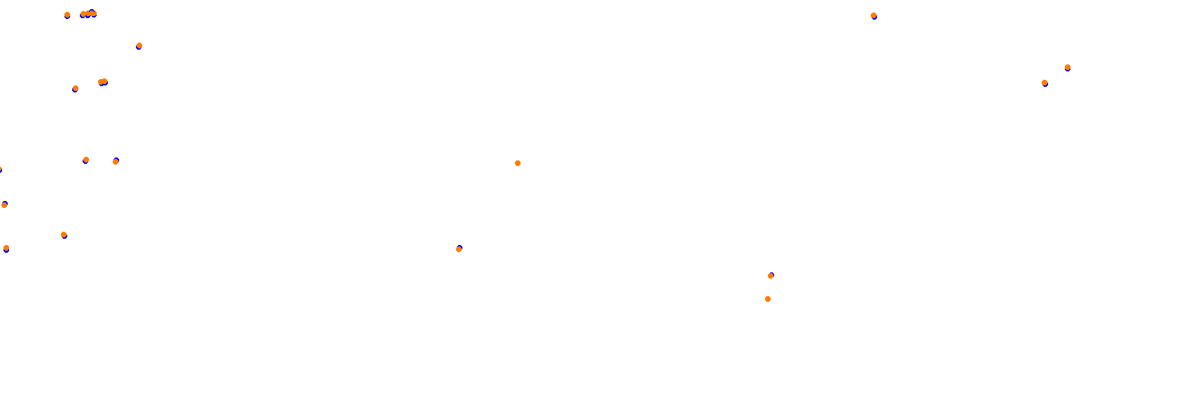 SRV Fuji Speedway Layout GP Short collisions