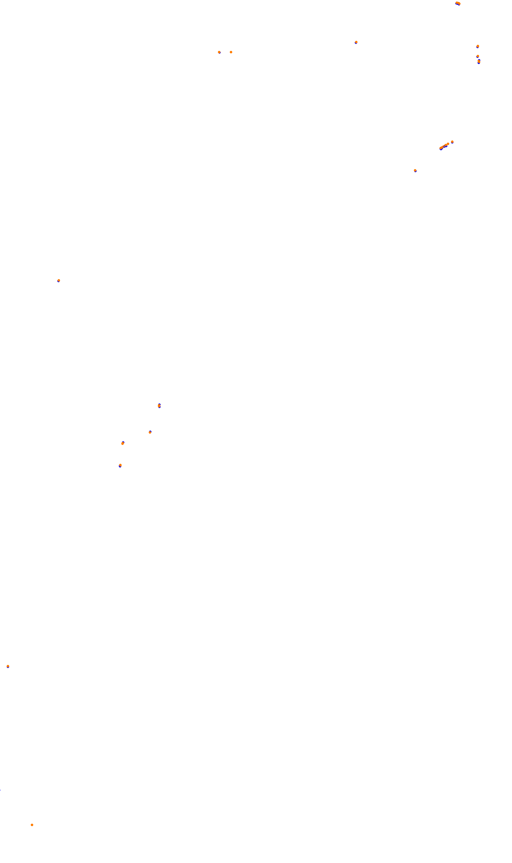 SRV Monza Layout GP collisions