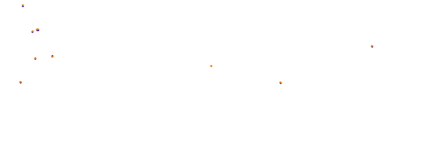 SRV Fuji Speedway Layout GP Short collisions