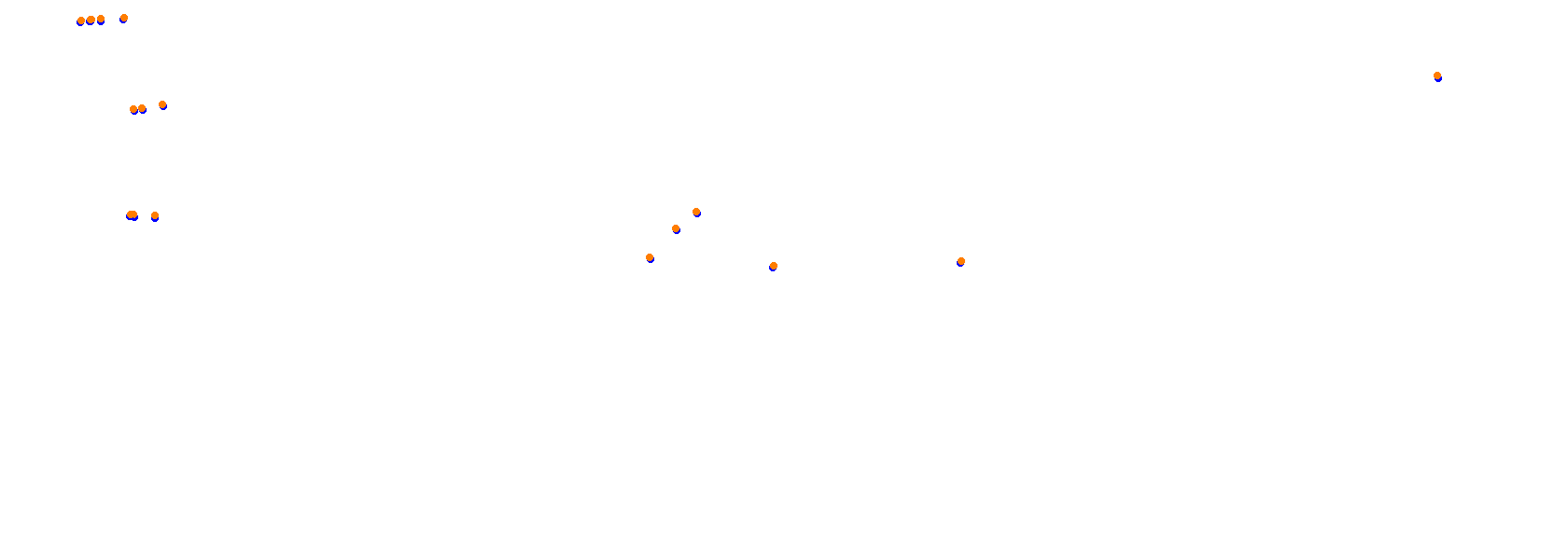 SRV Fuji Speedway Layout GP Short collisions