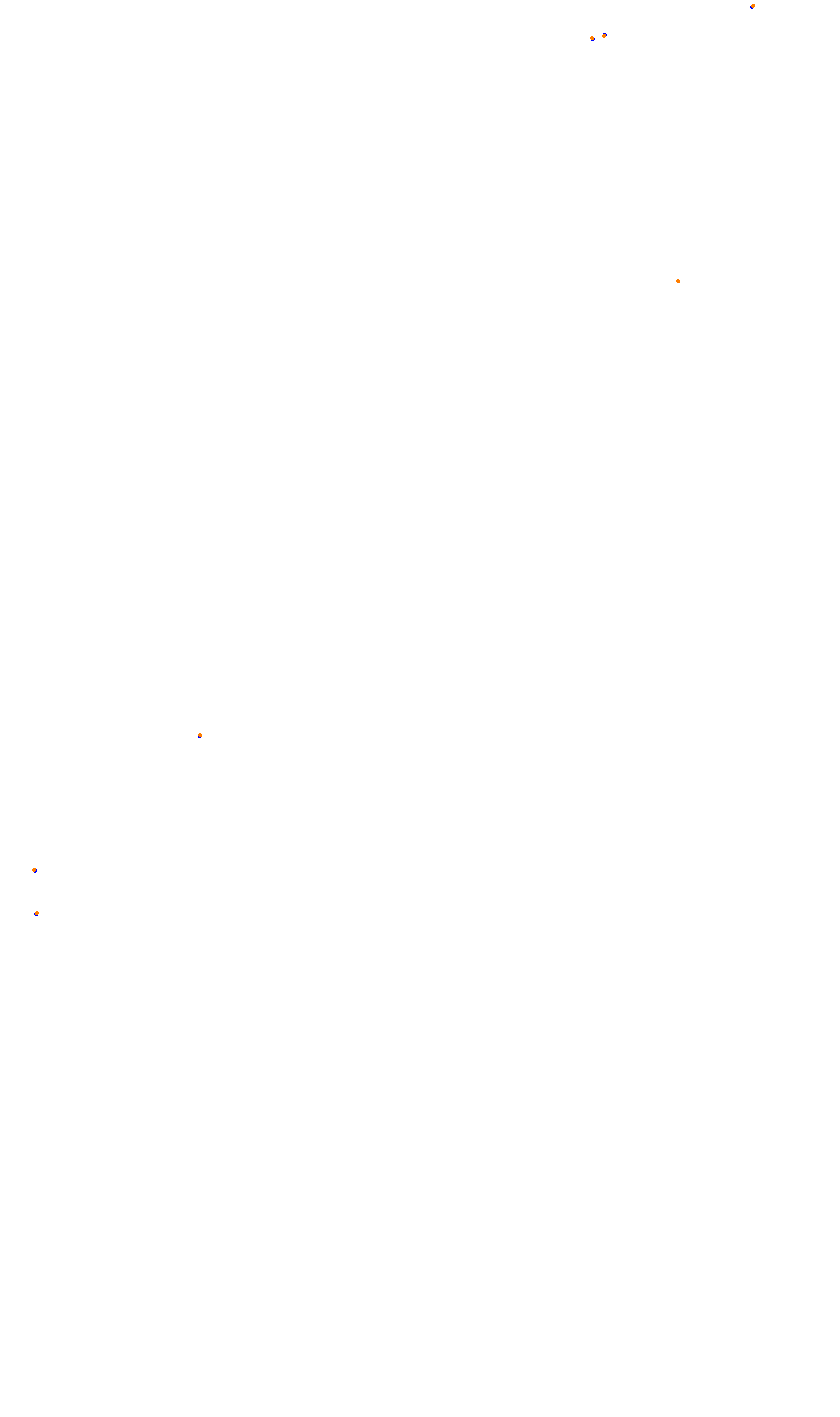 SRV Monza Layout GP collisions