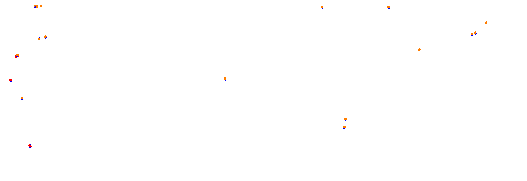 SRV Fuji Speedway Layout GP Short collisions