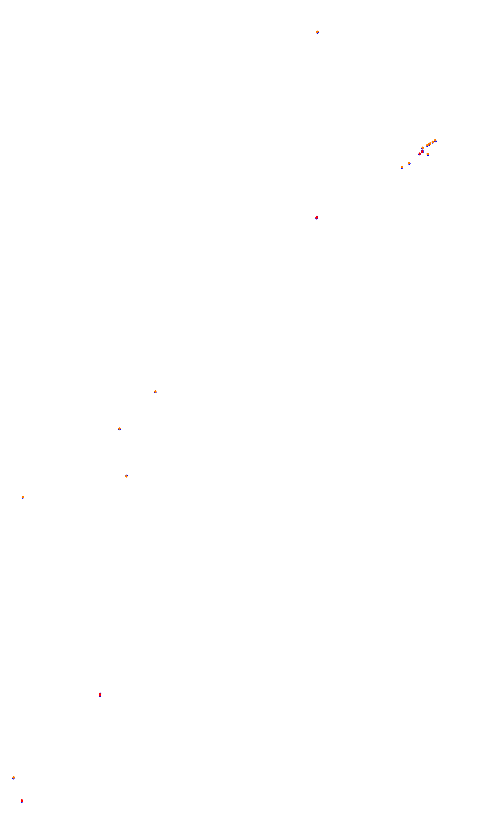 SRV Monza Layout GP collisions