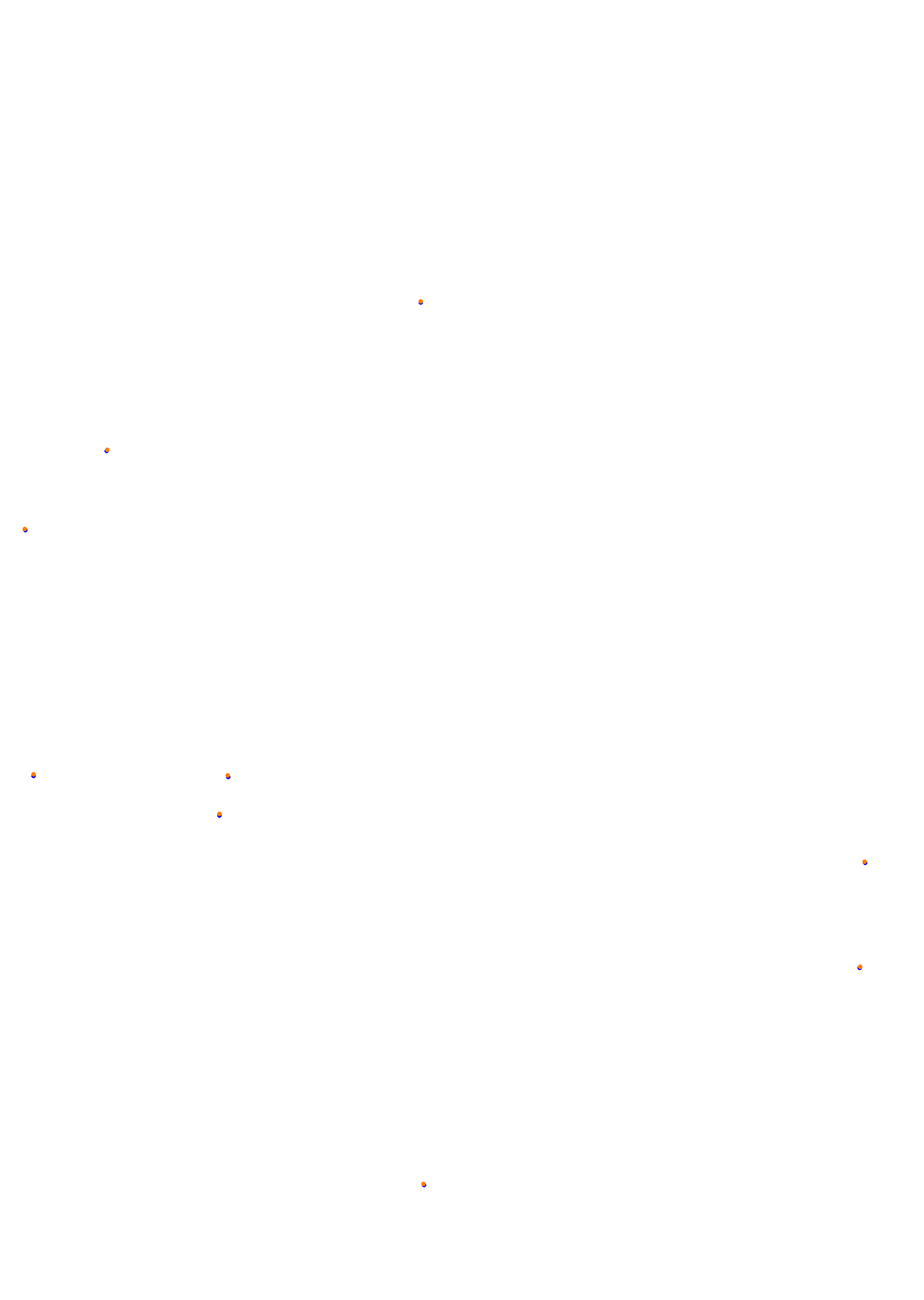 SRV Road America Layout GP collisions