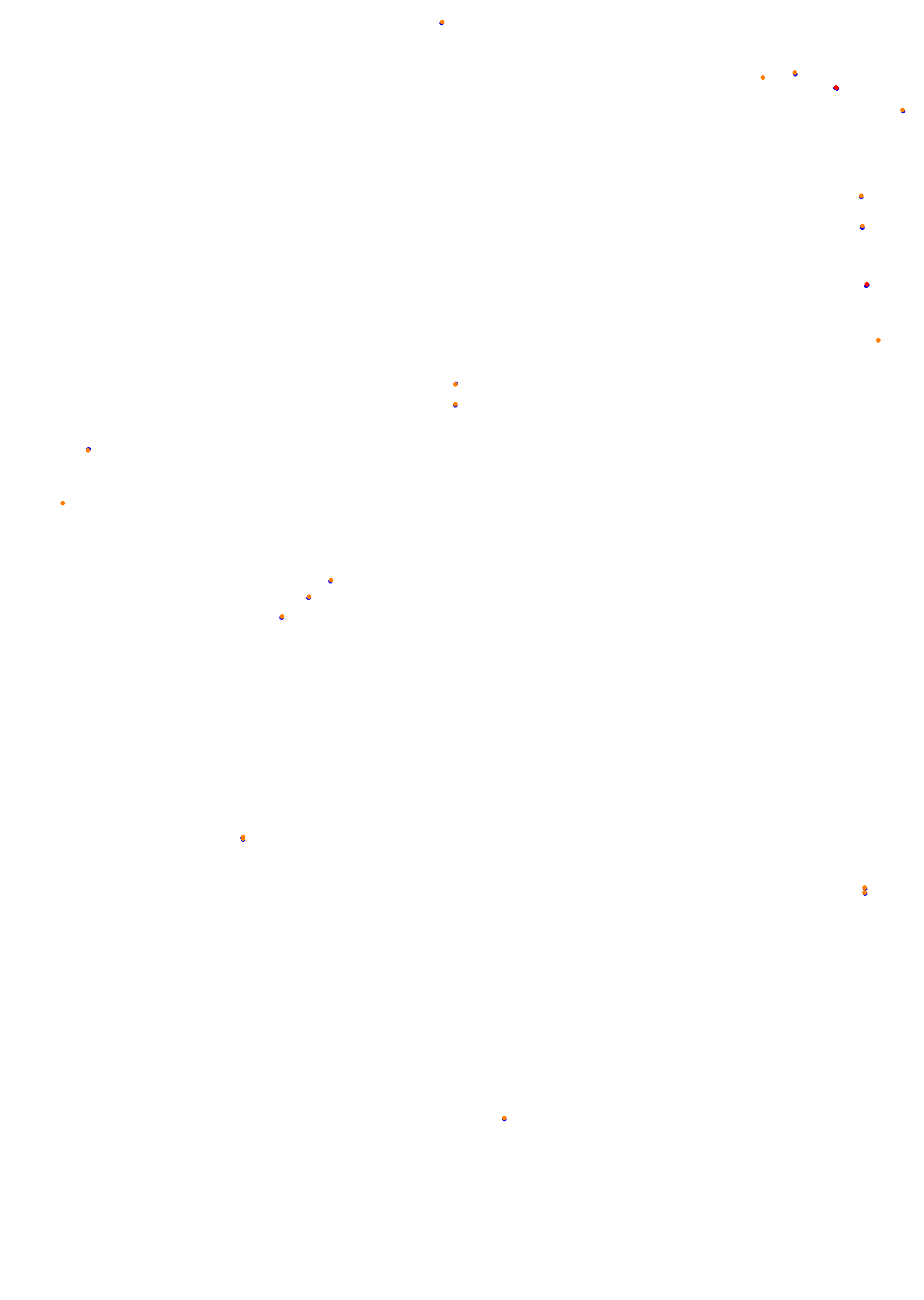 SRV Road America Layout GP collisions