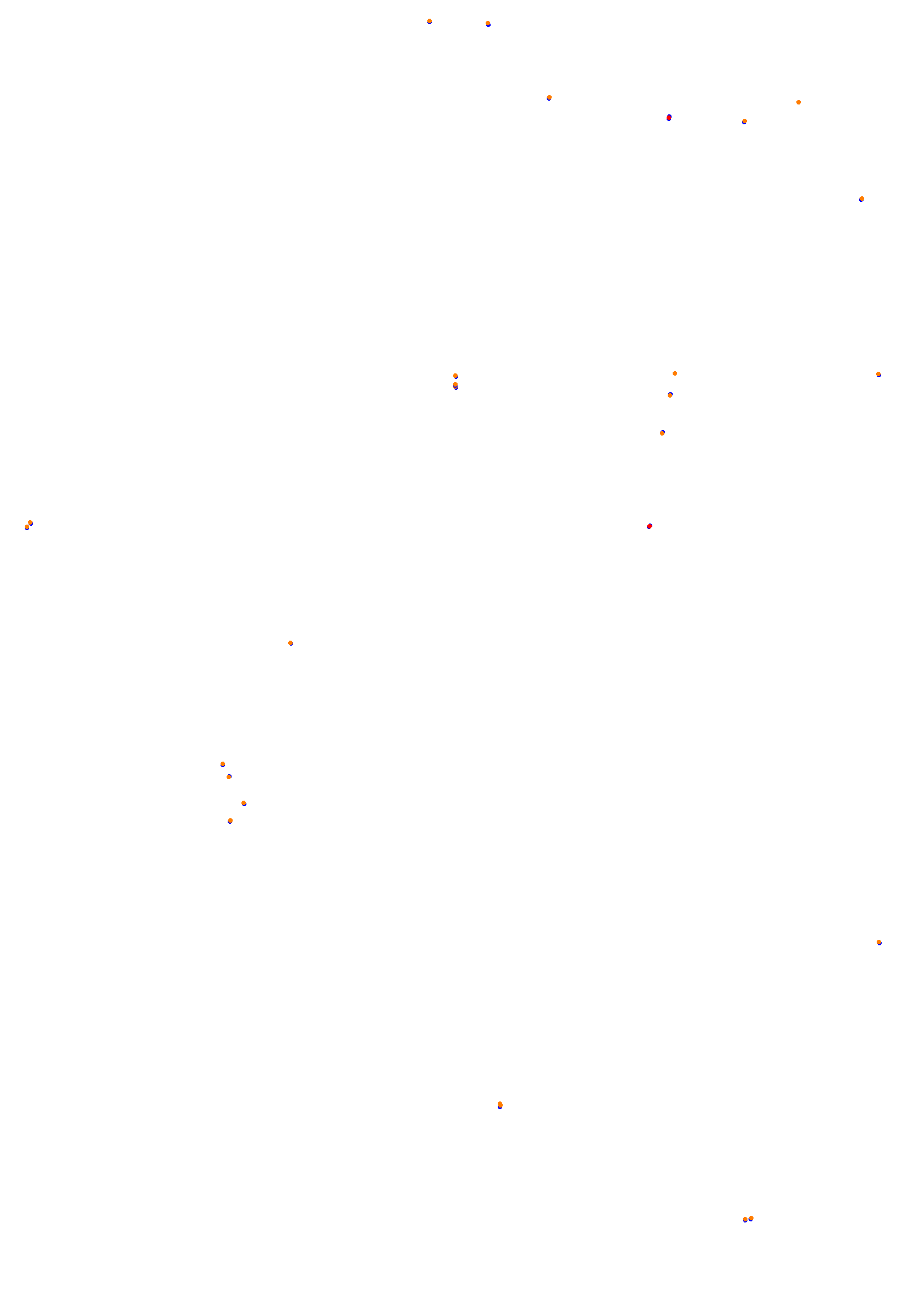 SRV Road America Layout GP collisions