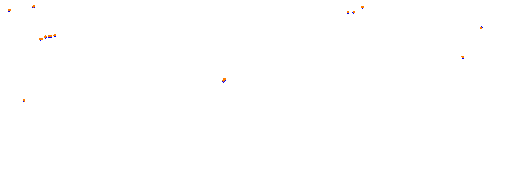 SRV Fuji Speedway Layout GP Short collisions