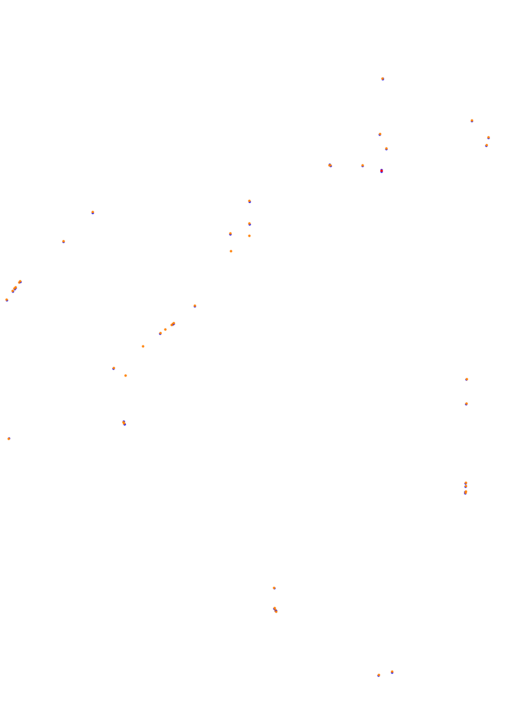 SRV Road America Layout GP collisions