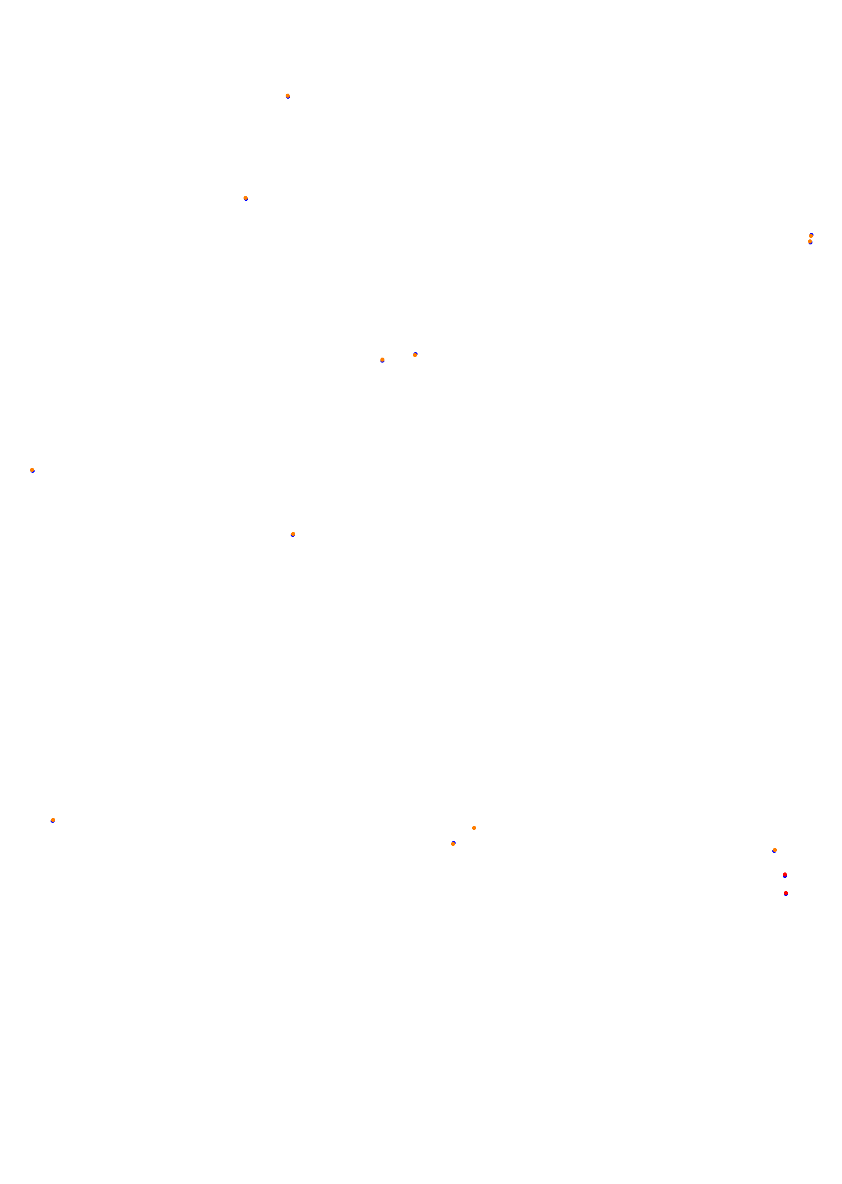 SRV Road America Layout GP collisions