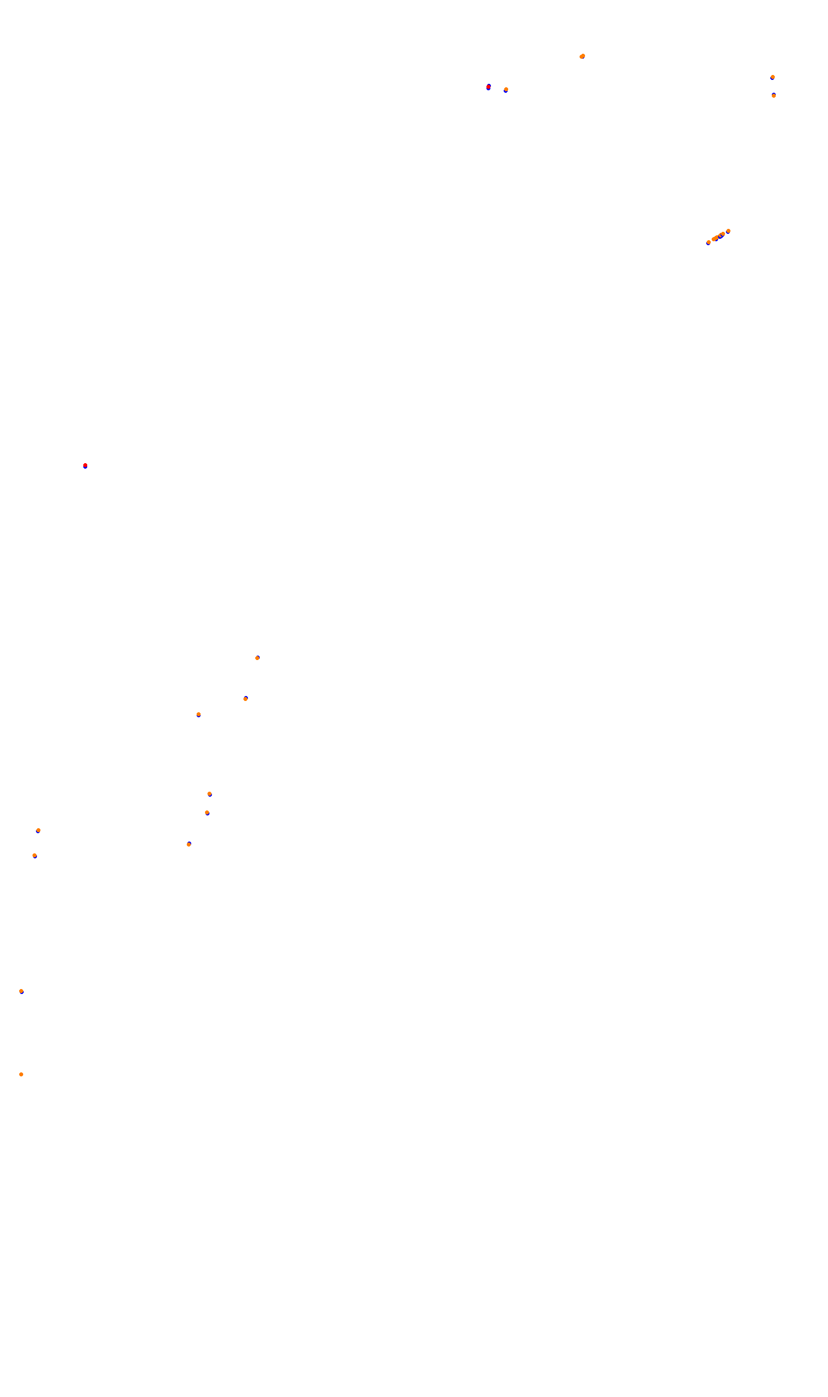 SRV Monza Layout GP collisions