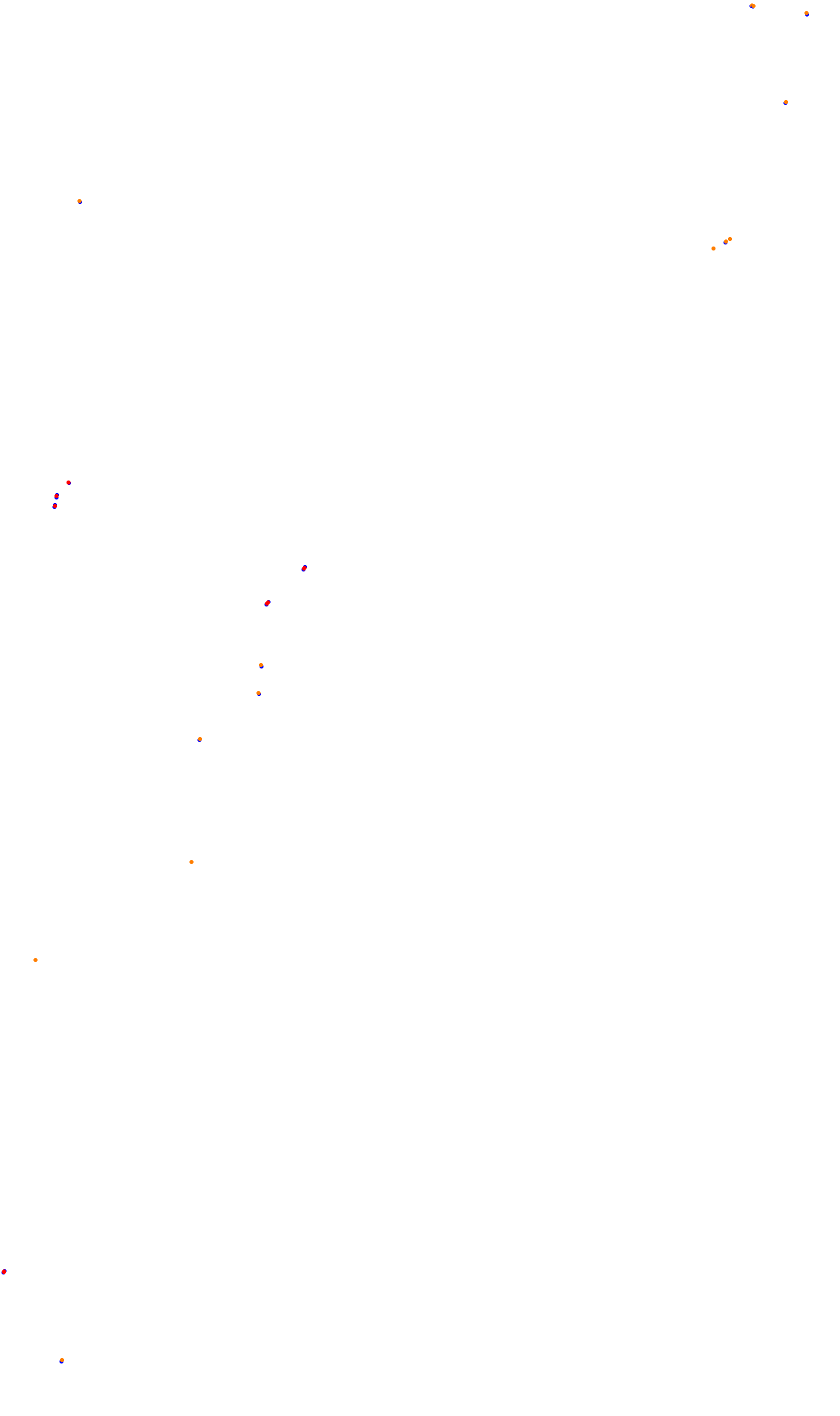 SRV Monza Layout GP collisions