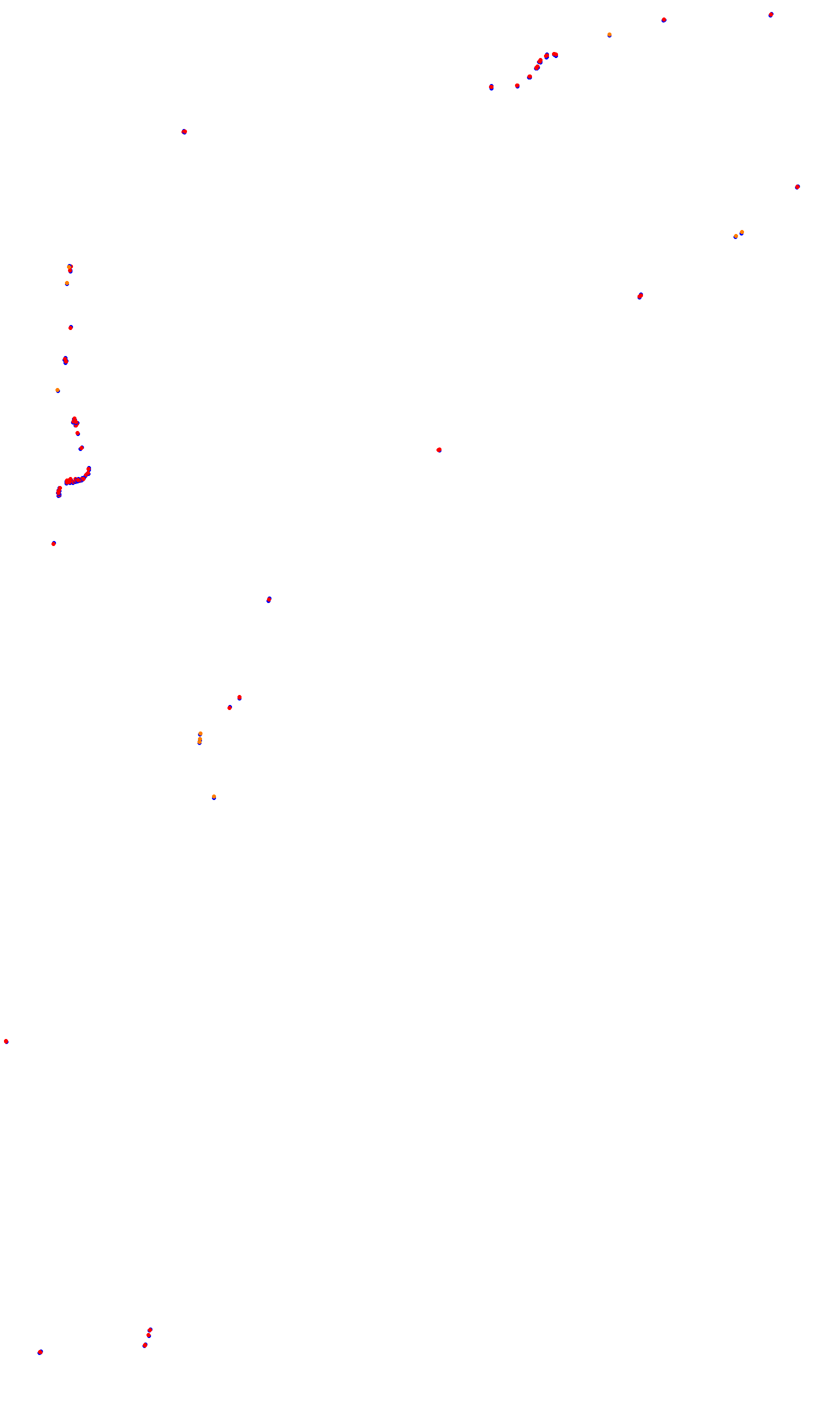 SRV Monza Layout GP collisions