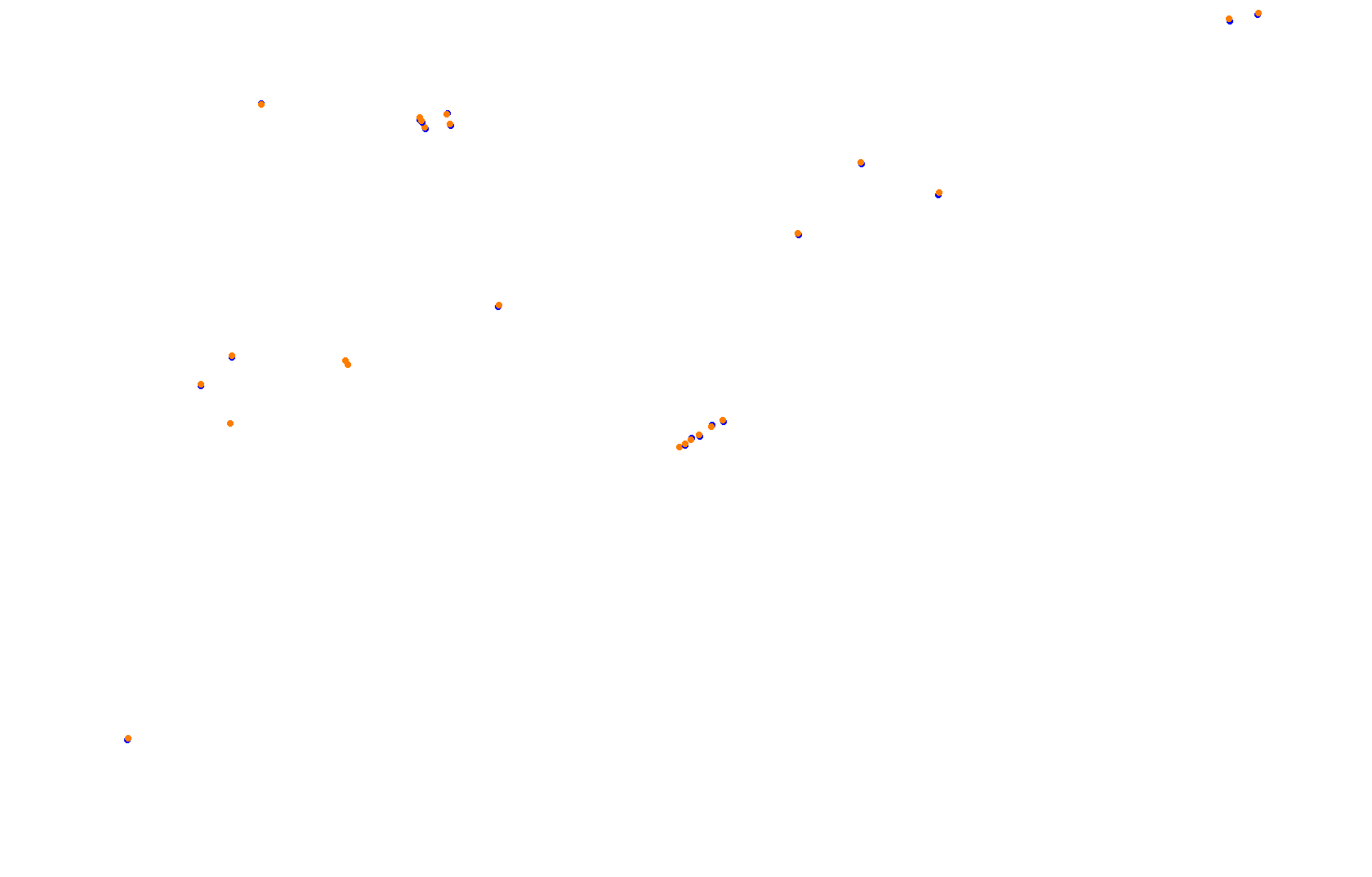 SRV Yas Marina Circuit - Layout GP collisions