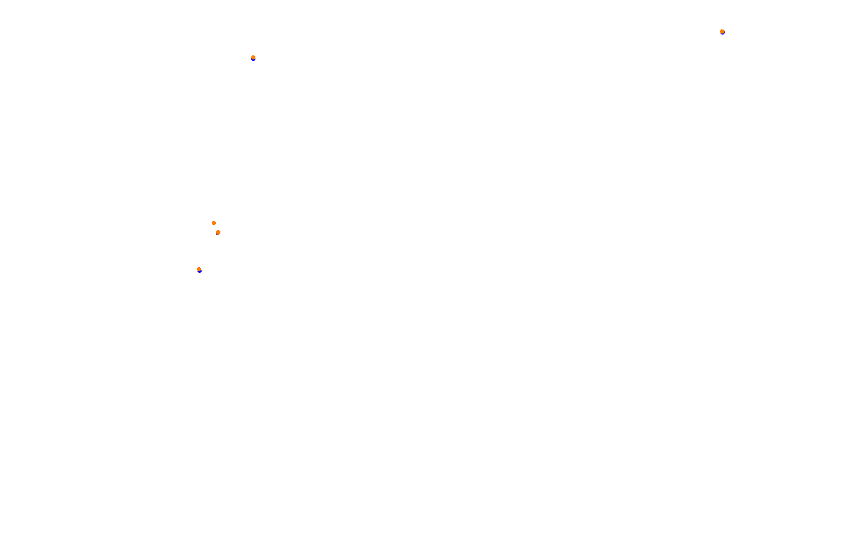 SRV Yas Marina Circuit - Layout GP collisions