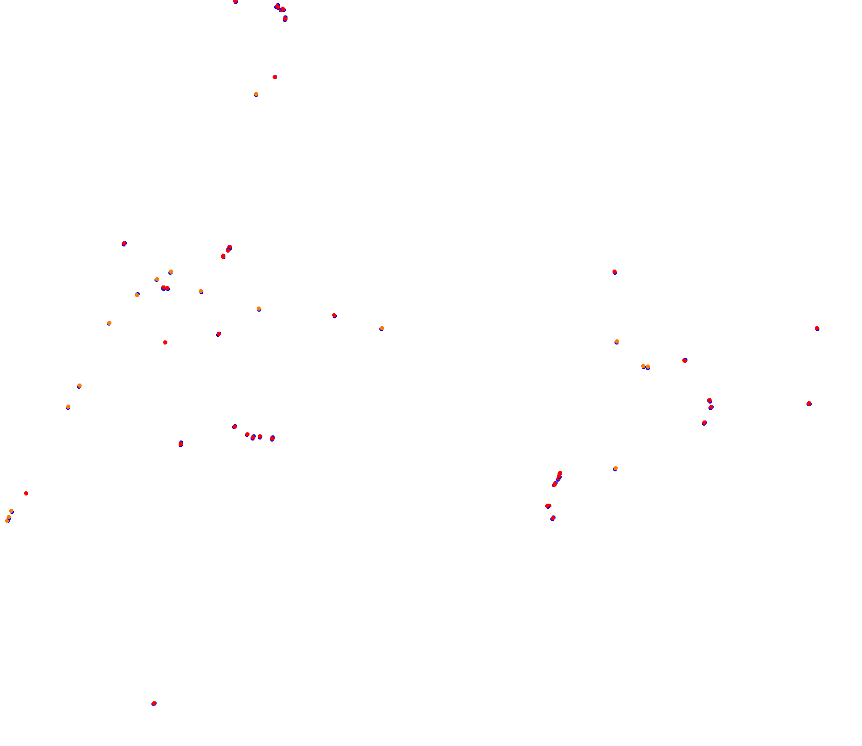 SRV Zandvoort 2020 - Layout GP collisions