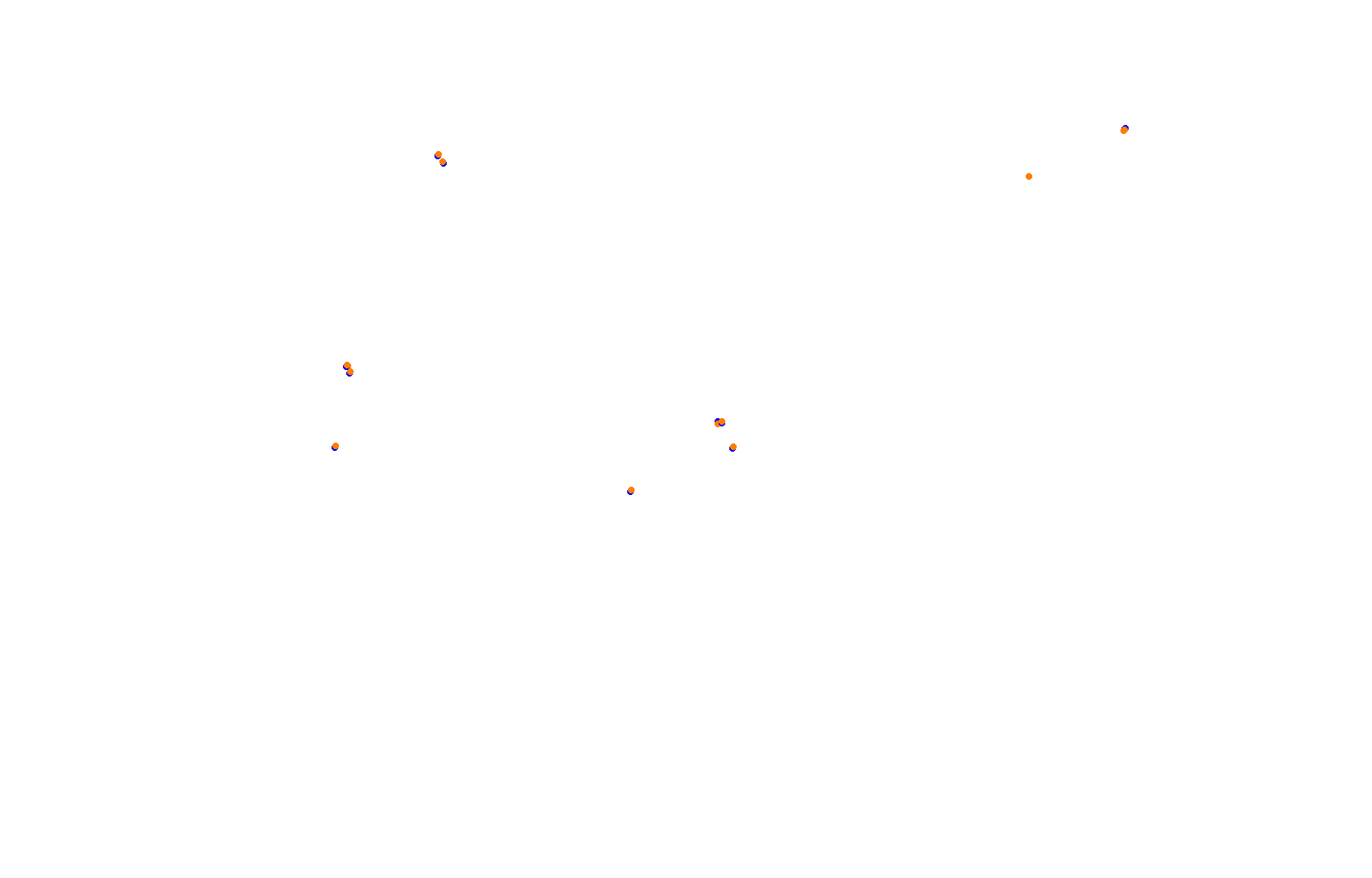 SRV Yas Marina Circuit - Layout GP collisions