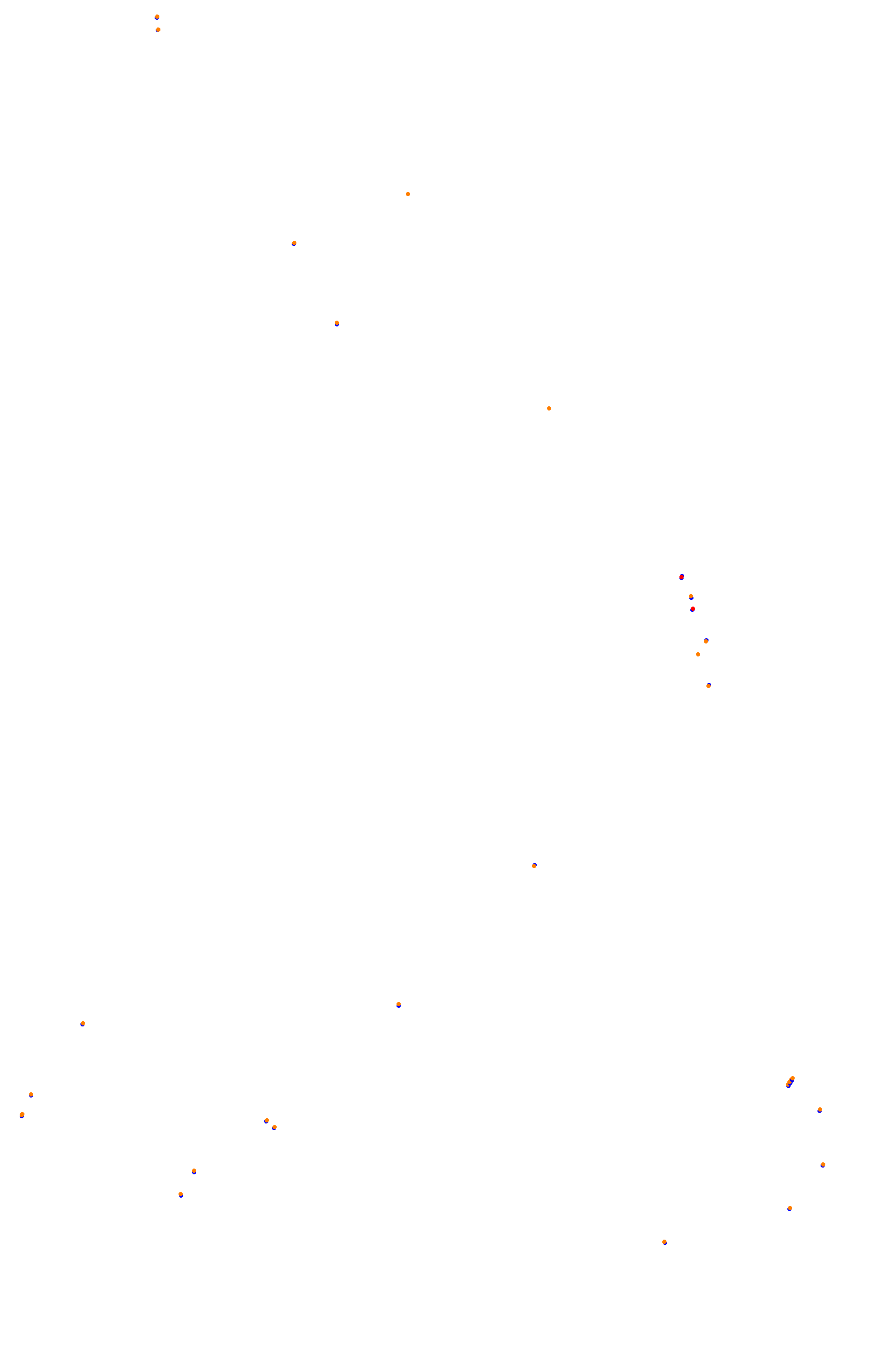 SRV Spa 2022 layout GP collisions