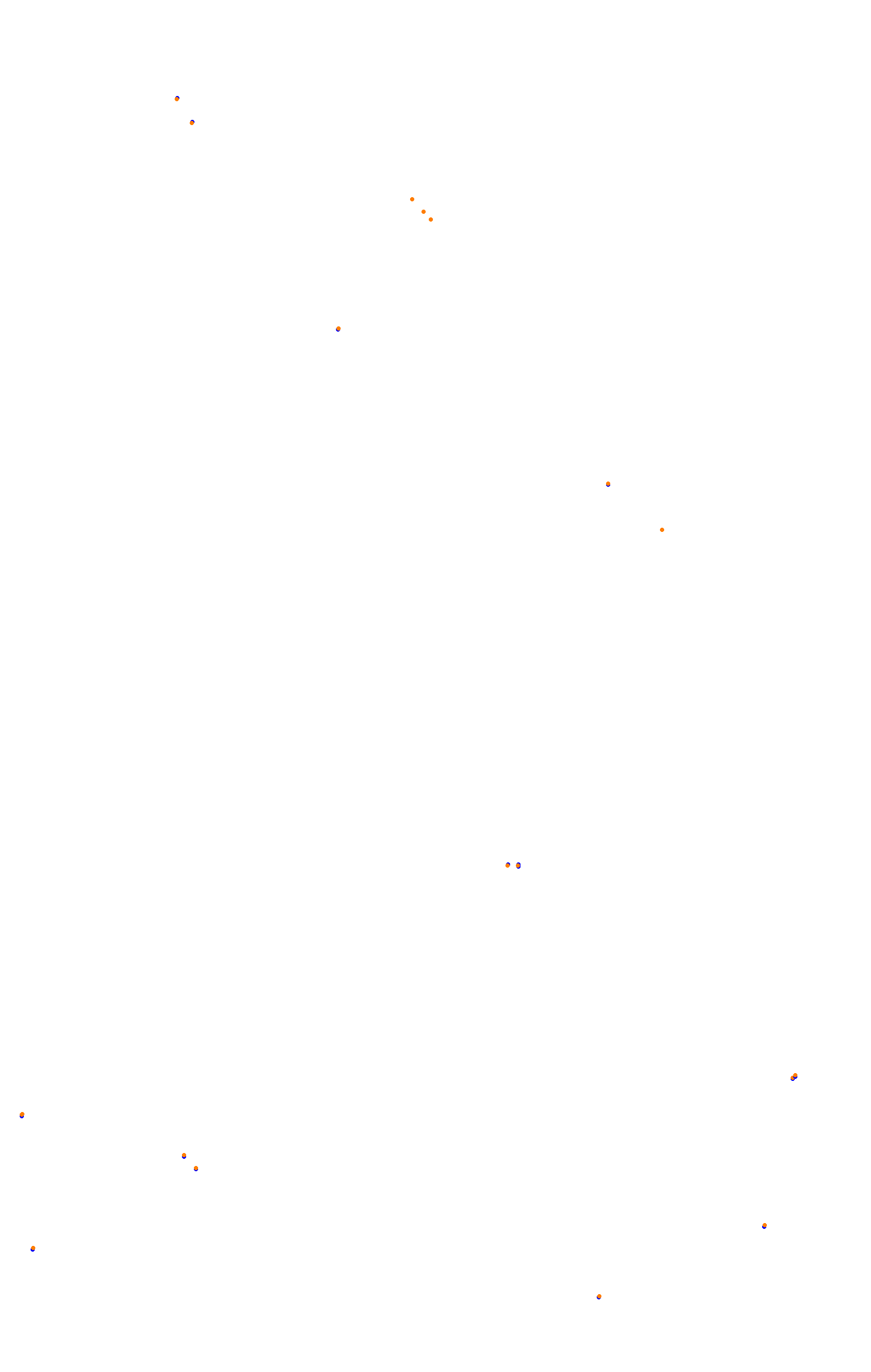 SRV Spa 2022 layout GP collisions