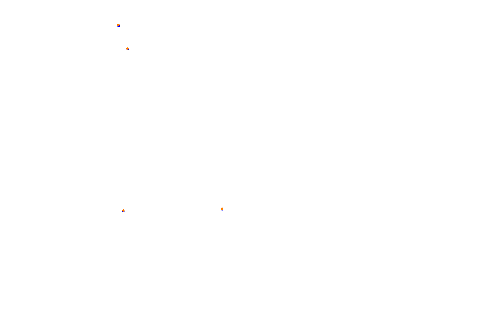 SRV Hockenheimring 2022 - Layout GP collisions