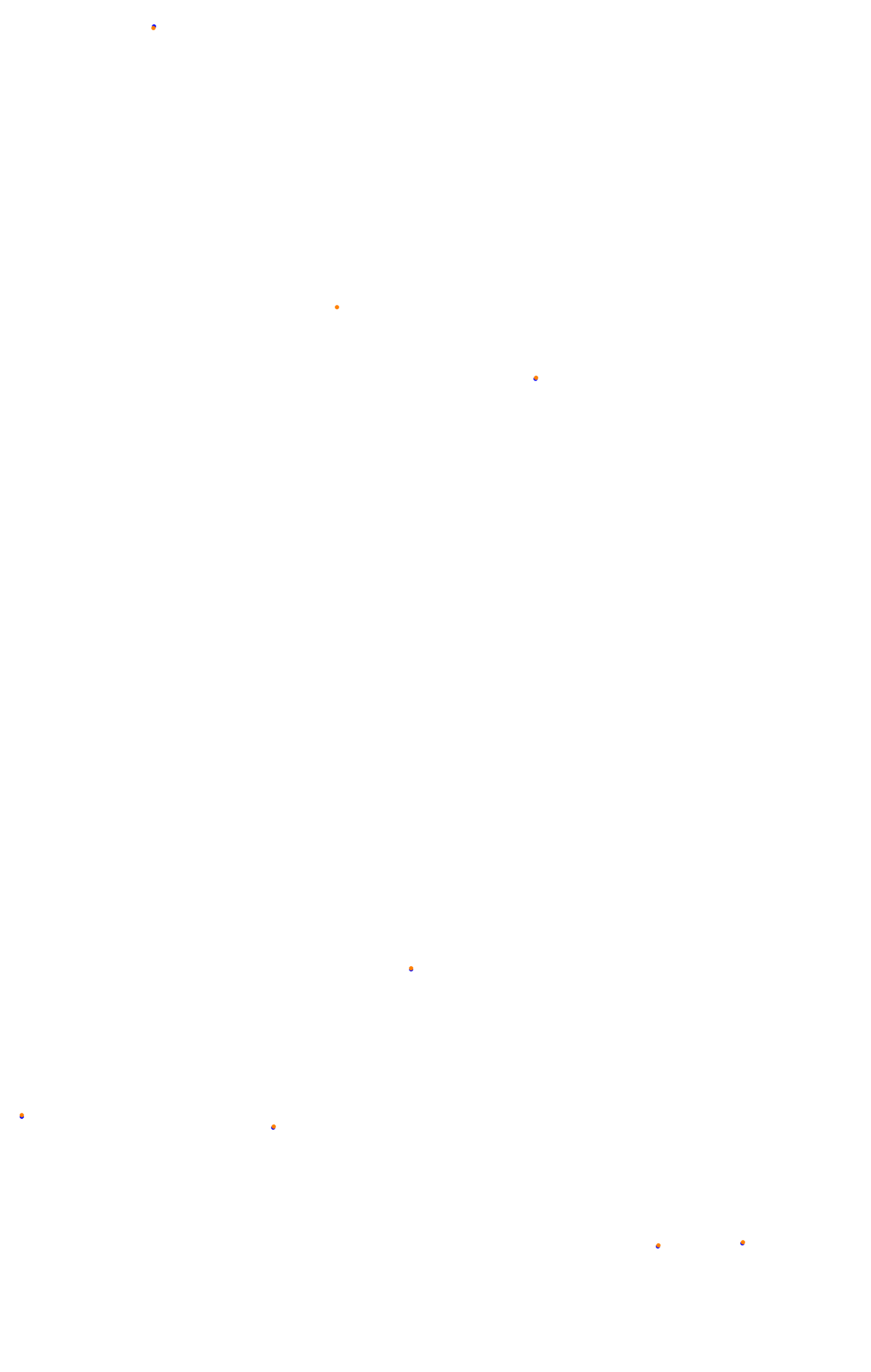 SRV Spa 2022 layout GP collisions