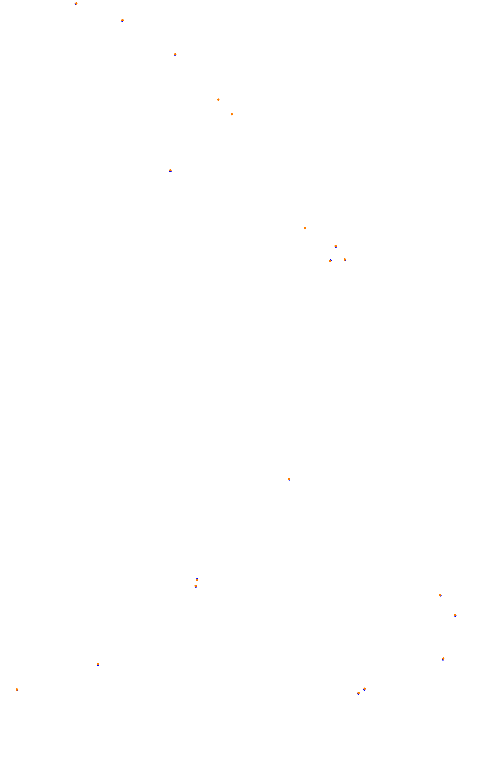 SRV Spa 2022 layout GP collisions