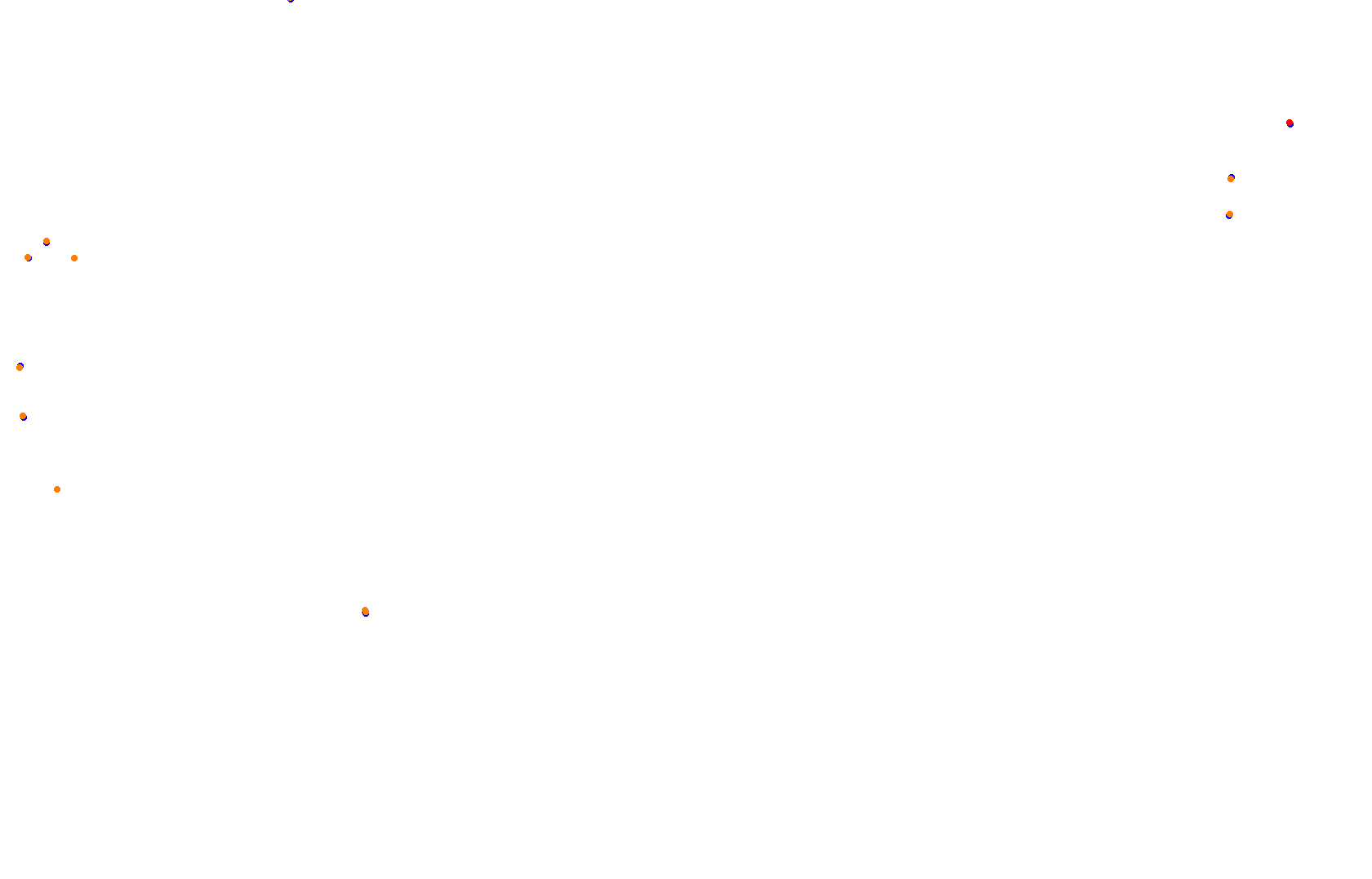 SRV Hockenheimring 2022 - Layout GP collisions