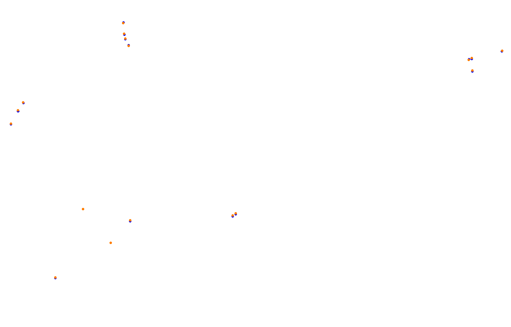 SRV Hockenheimring 2022 - Layout GP collisions