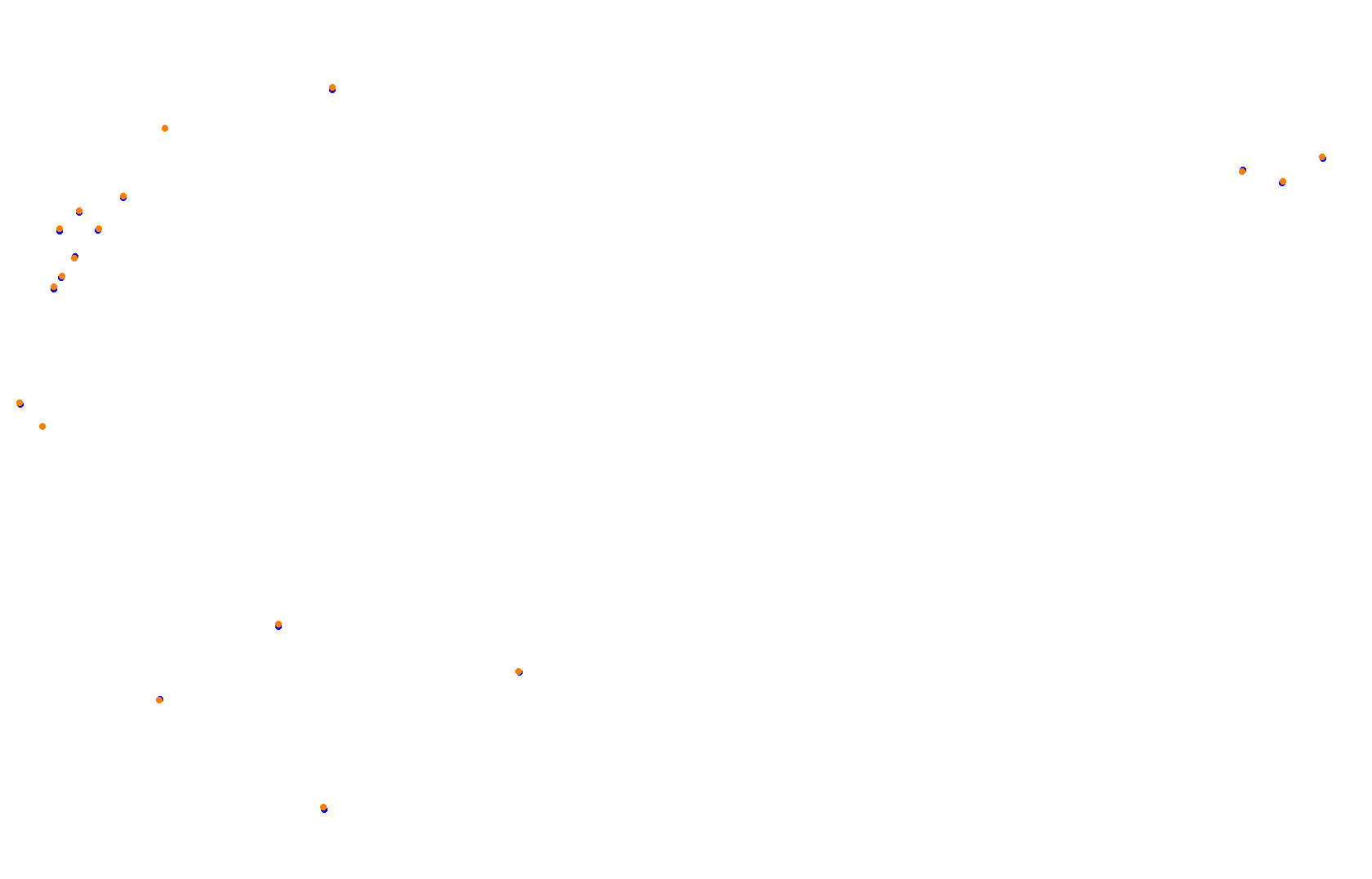 SRV Hockenheimring 2022 - Layout GP collisions