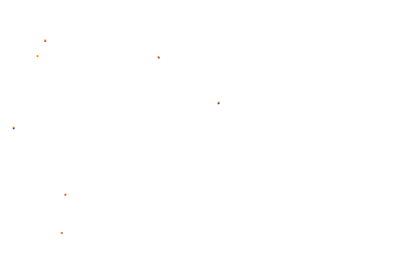 SRV Hockenheimring 2022 - Layout GP collisions