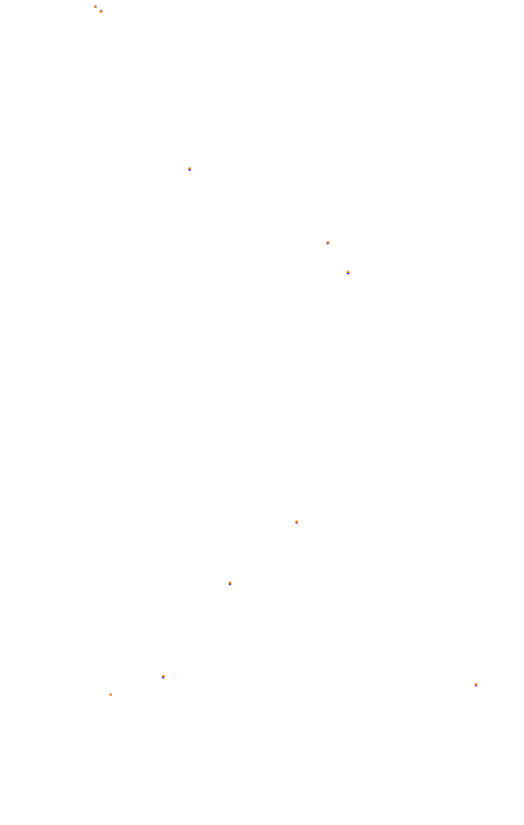 SRV Spa 2022 layout GP collisions