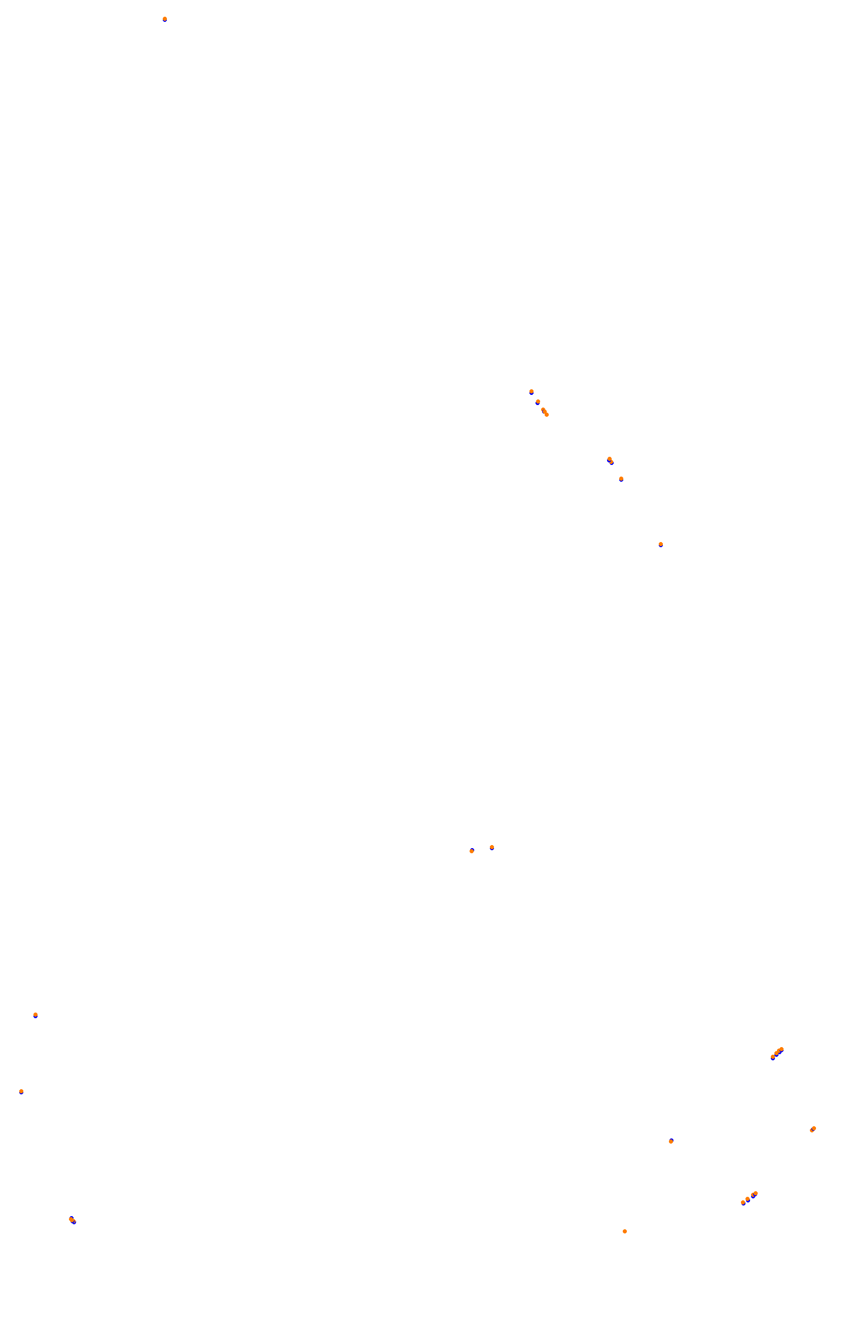 SRV Spa 2022 layout GP collisions